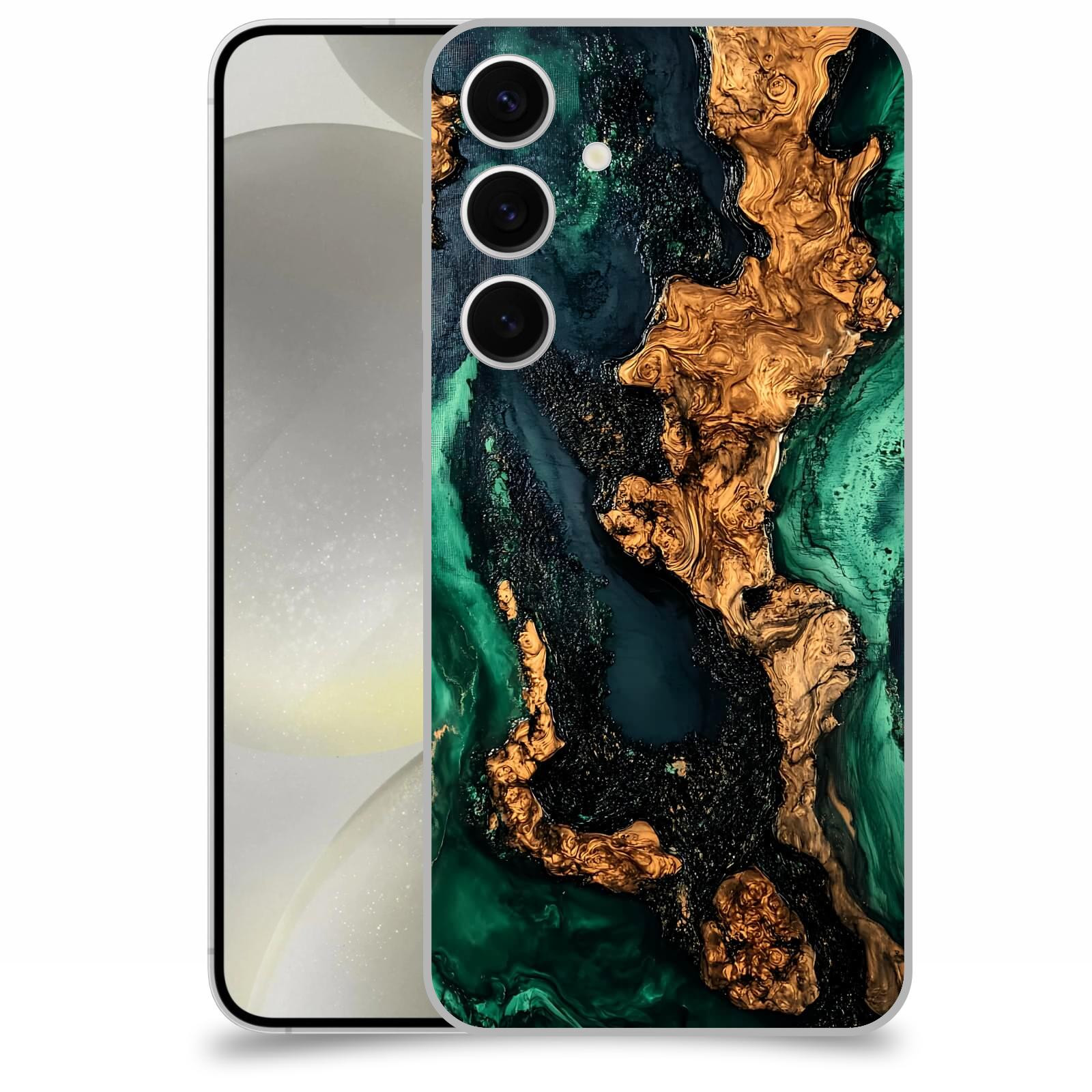 ACOVER Kryt na mobil Samsung Galaxy S24+ - Forest Wood II