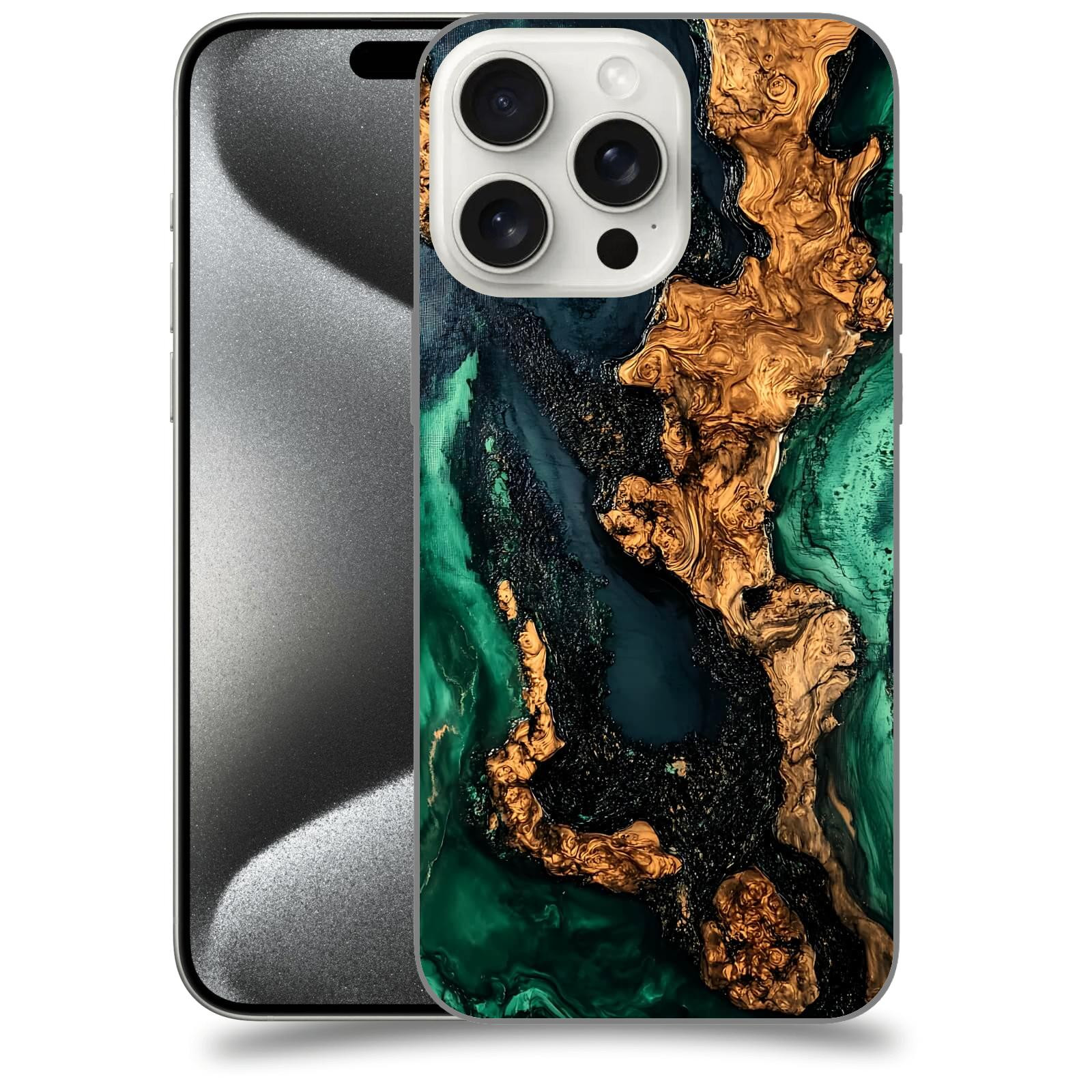 ACOVER Kryt na mobil Apple iPhone 15 pro max - Forest Wood II