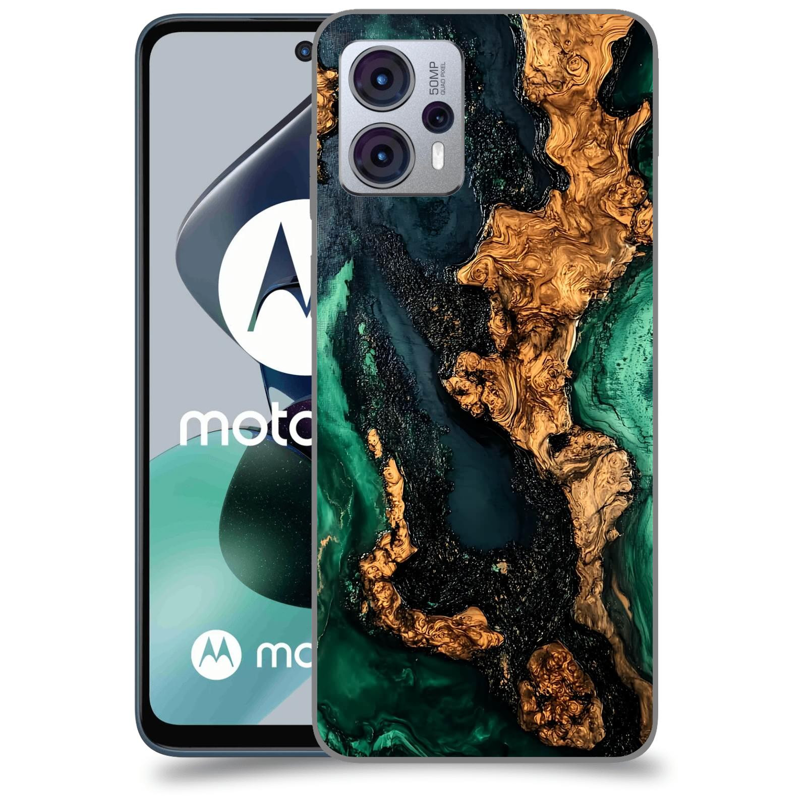 ACOVER Kryt na mobil Motorola Moto G23 - Forest Wood II