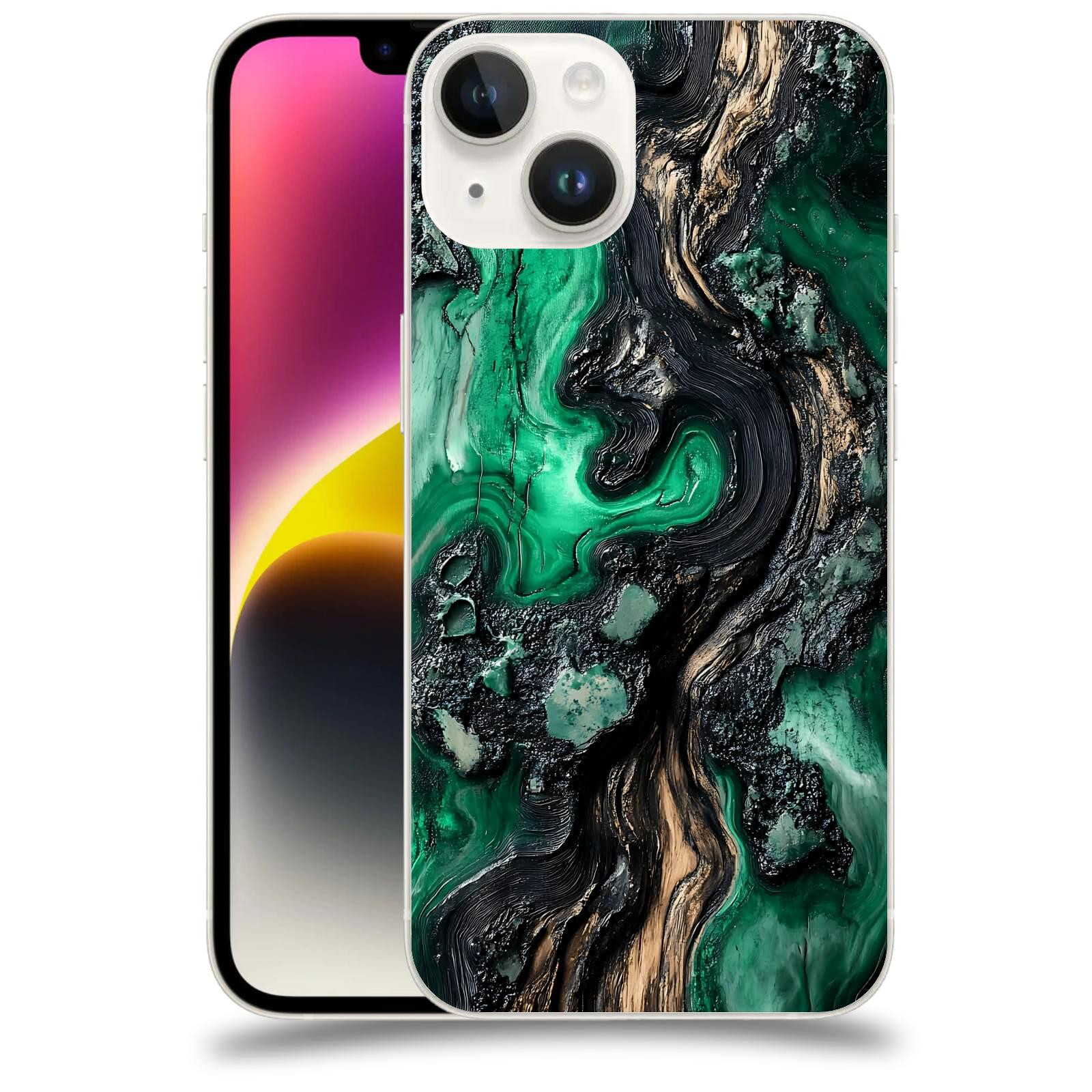 ACOVER Kryt na mobil Apple iPhone 14 - Forest Wood III