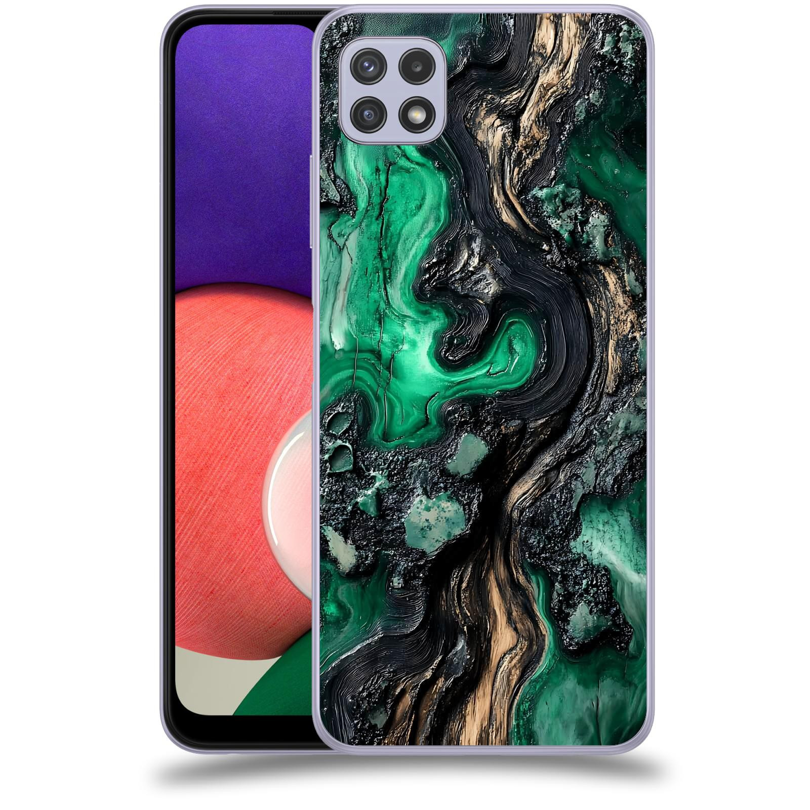 ACOVER Kryt na mobil Samsung Galaxy A22 5G A226B - Forest Wood III