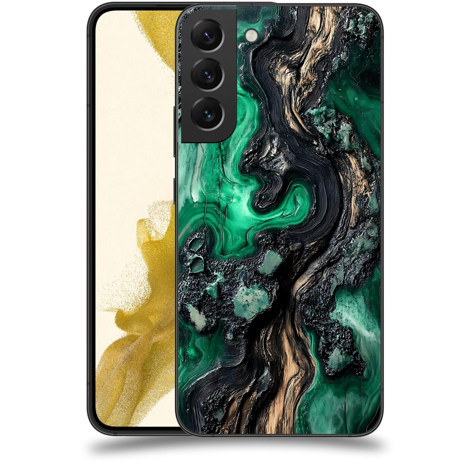 ACOVER Kryt na mobil Samsung Galaxy S22+ 5G - Forest Wood III