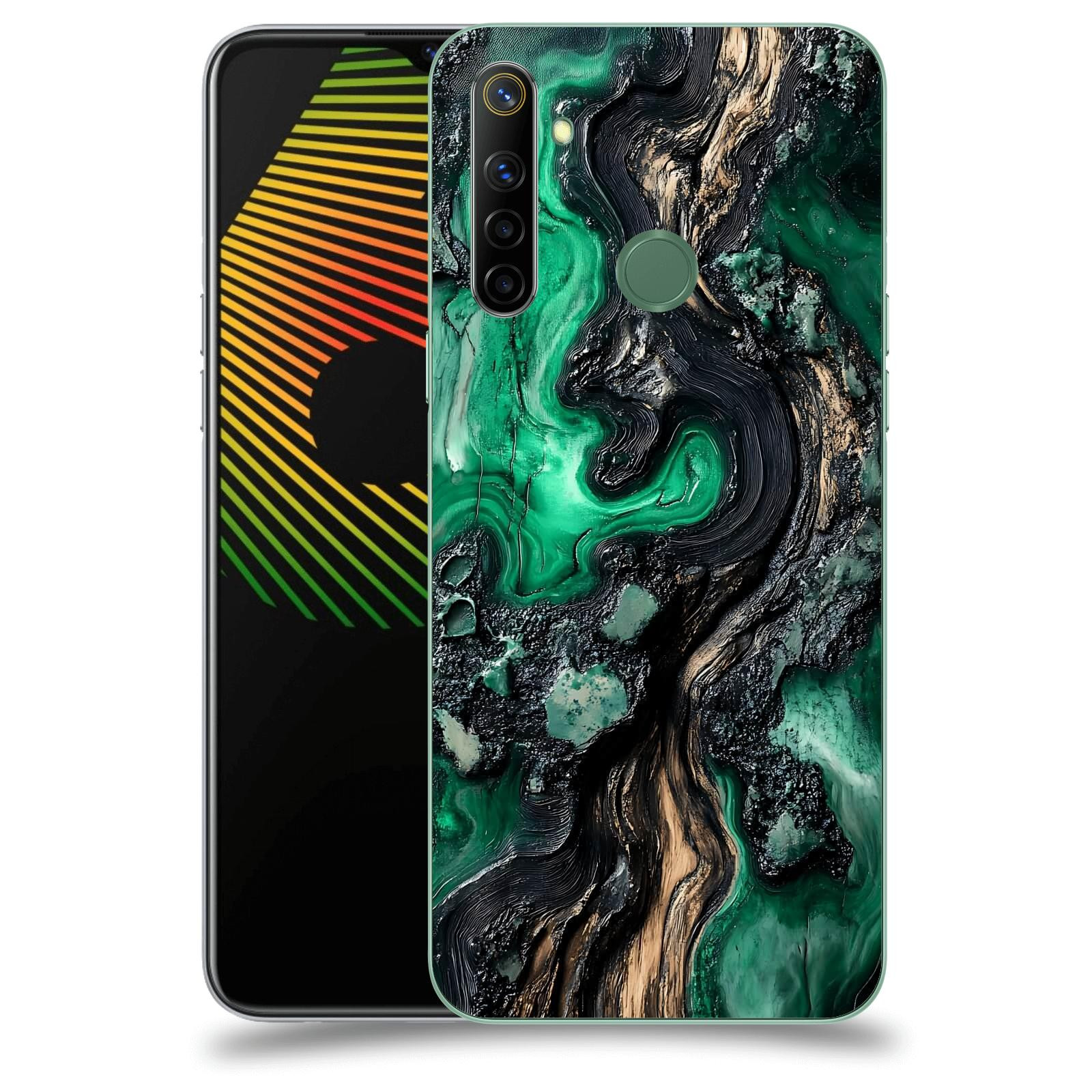 ACOVER Kryt na mobil Realme 6i - Forest Wood III