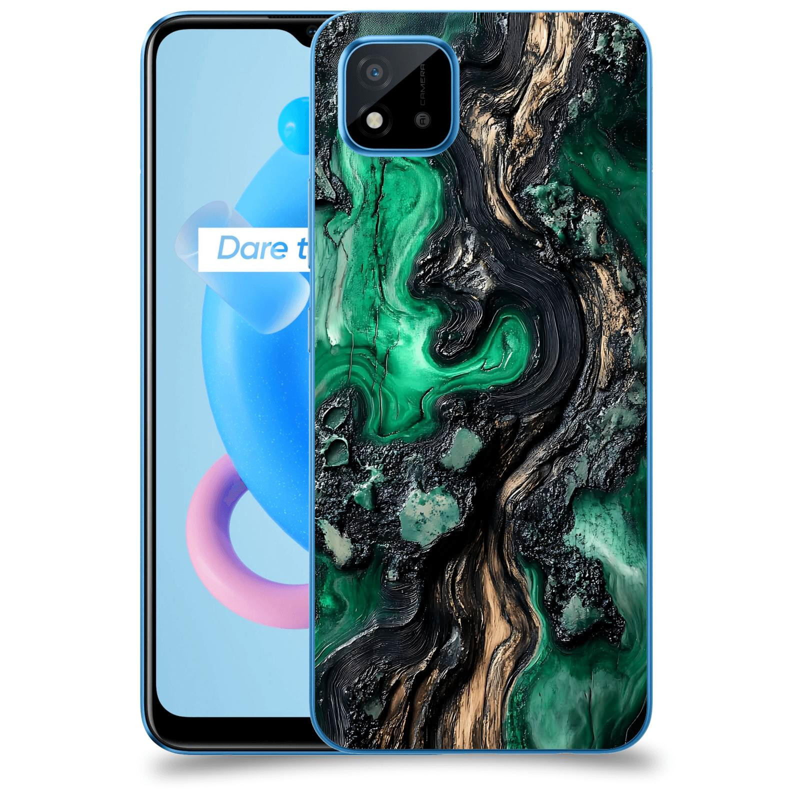 ACOVER Kryt na mobil Realme C11 (2021) - Forest Wood III