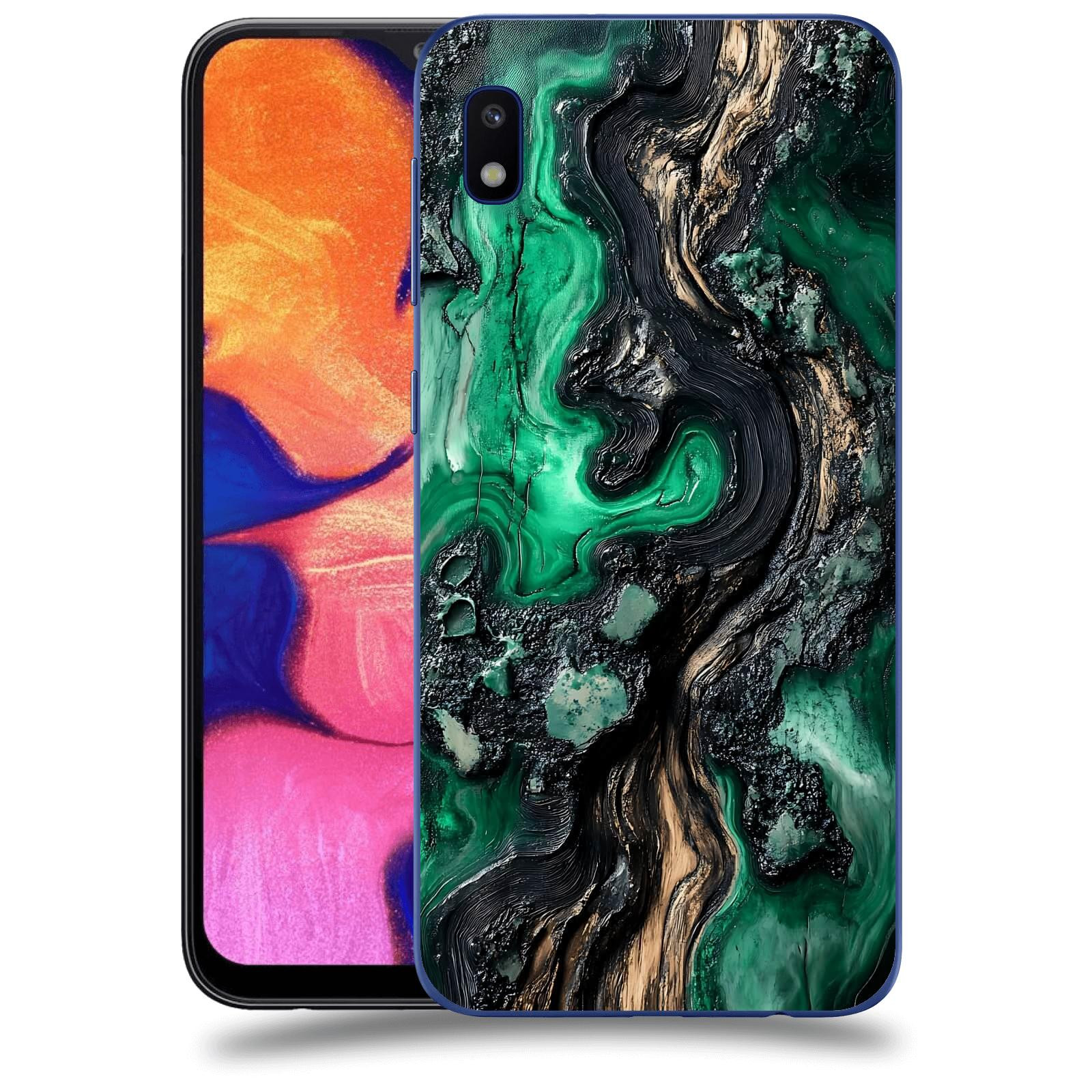 ACOVER Kryt na mobil Samsung Galaxy A10 A105F - Forest Wood III