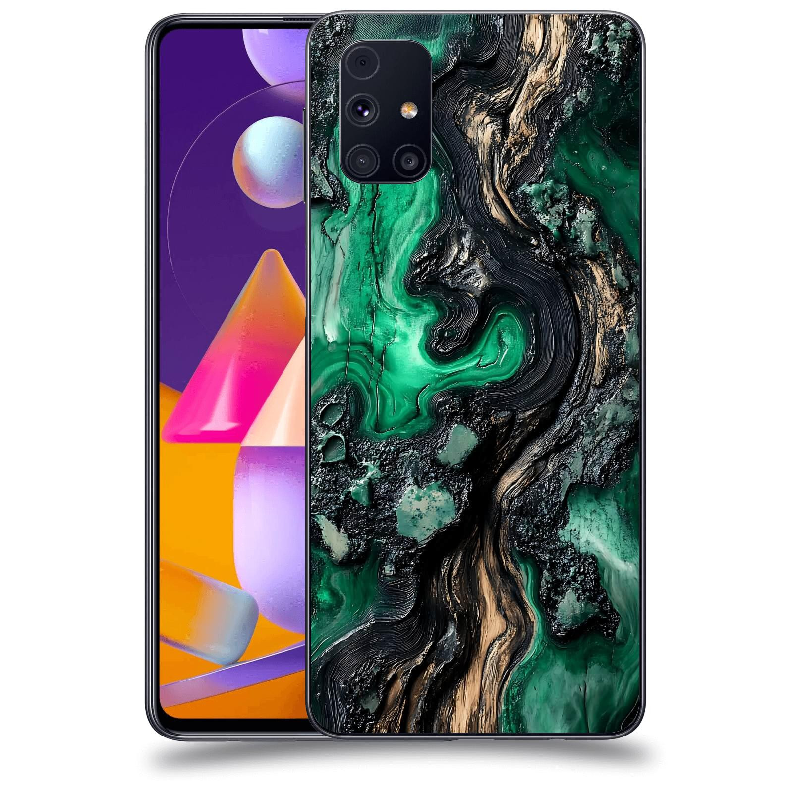 ACOVER Kryt na mobil Samsung Galaxy M31s - Forest Wood III