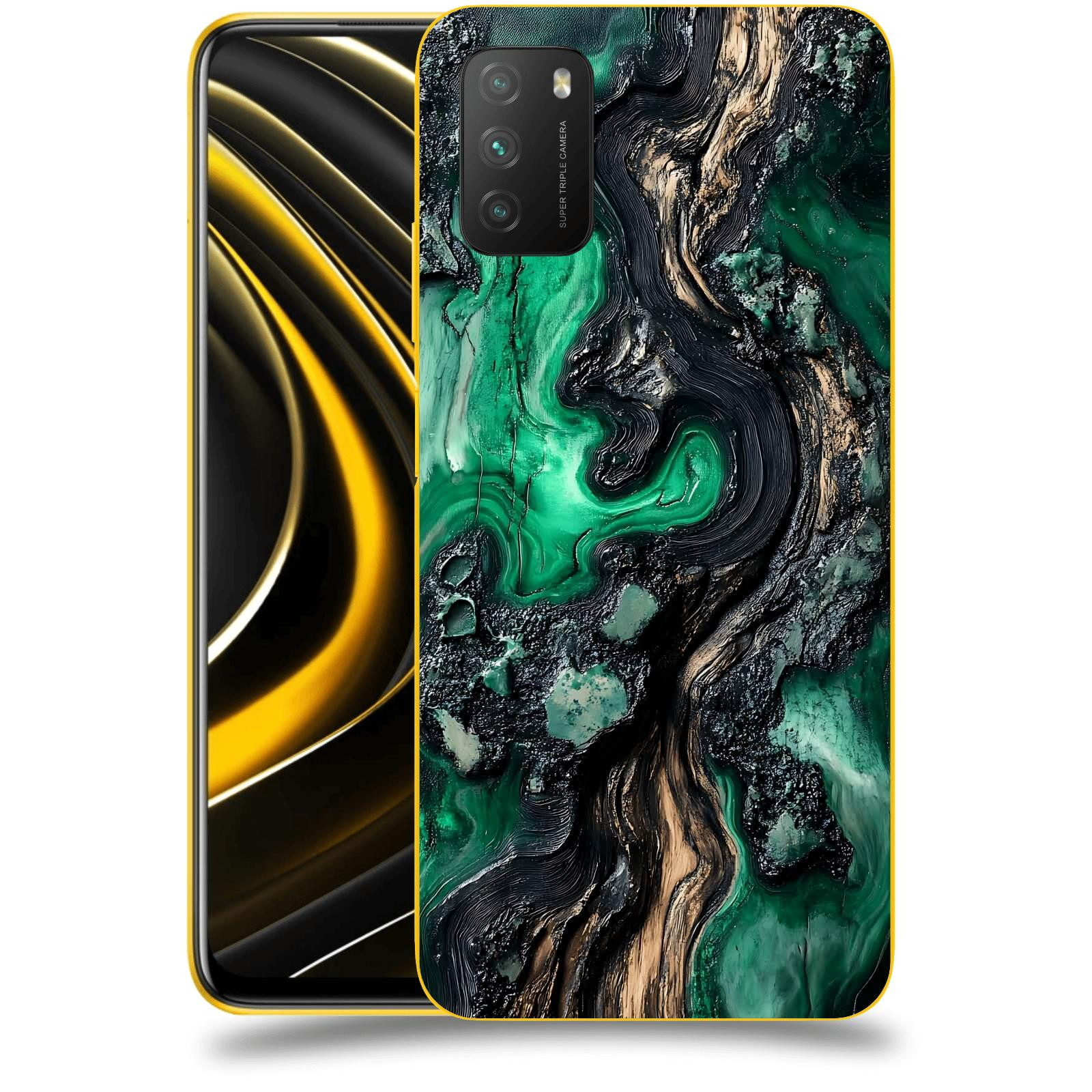 ACOVER Kryt na mobil Xiaomi Poco M3 - Forest Wood III