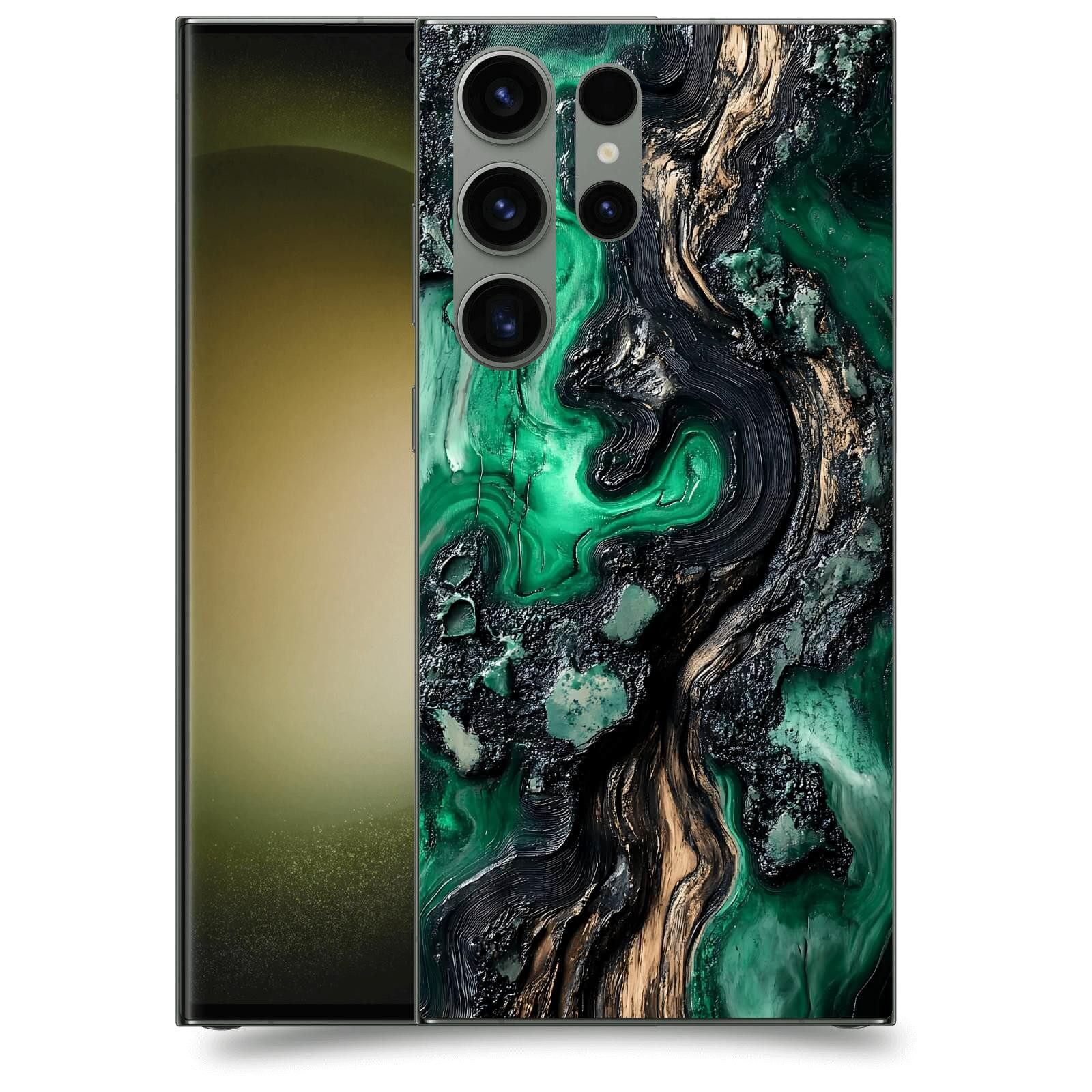 ACOVER Kryt na mobil Samsung Galaxy S23 Ultra 5G - Forest Wood III