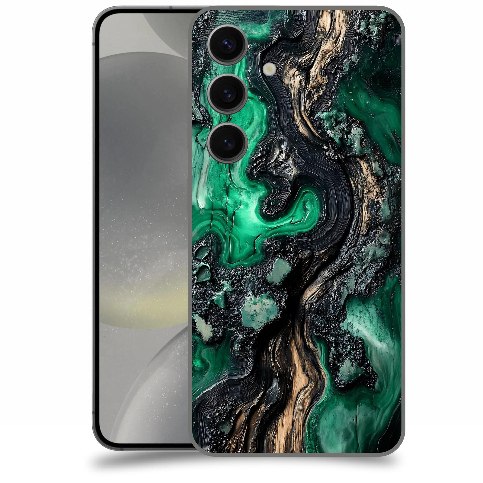 ACOVER Kryt na mobil Samsung Galaxy S24 - Forest Wood III