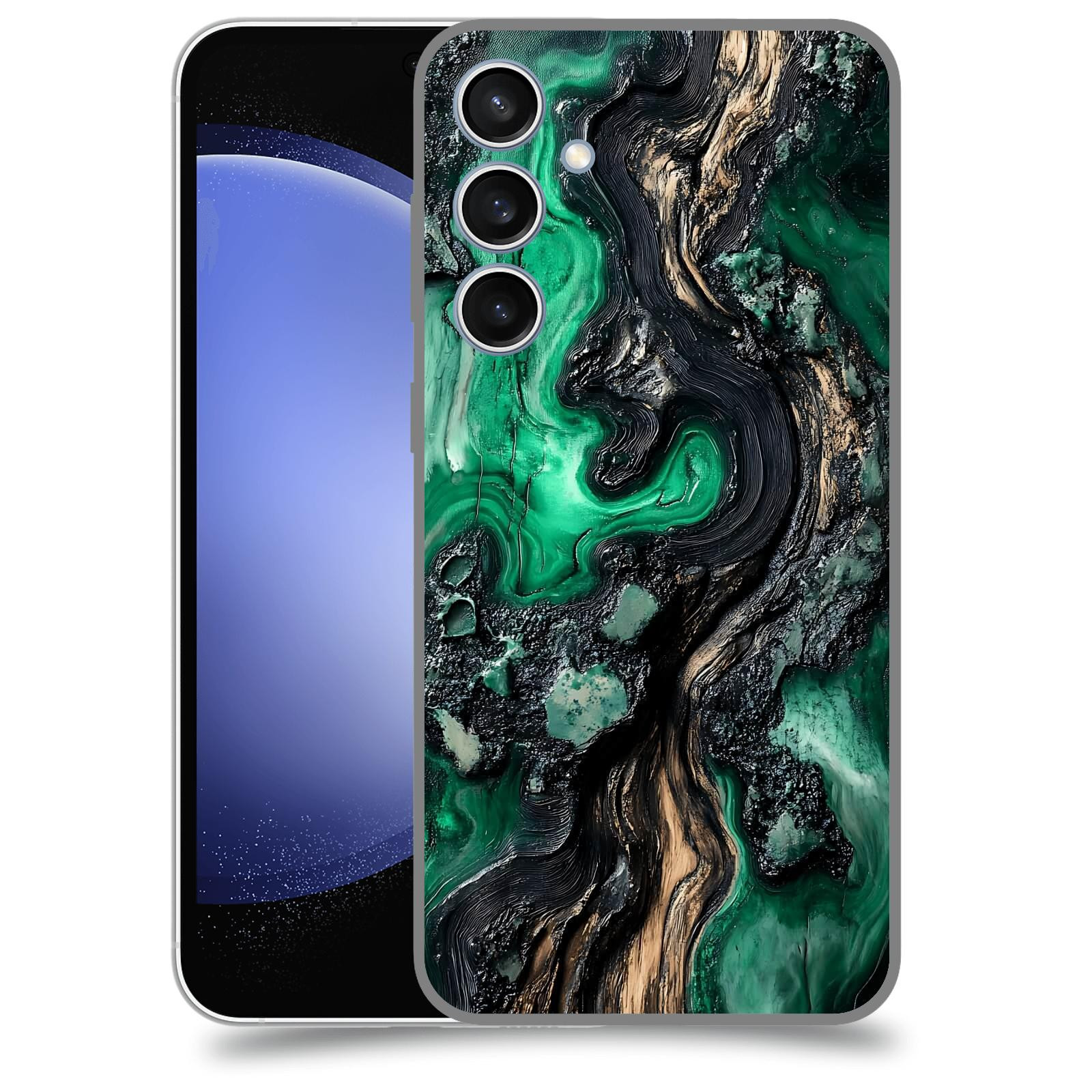 ACOVER Kryt na mobil Samsung Galaxy S23 FE - Forest Wood III