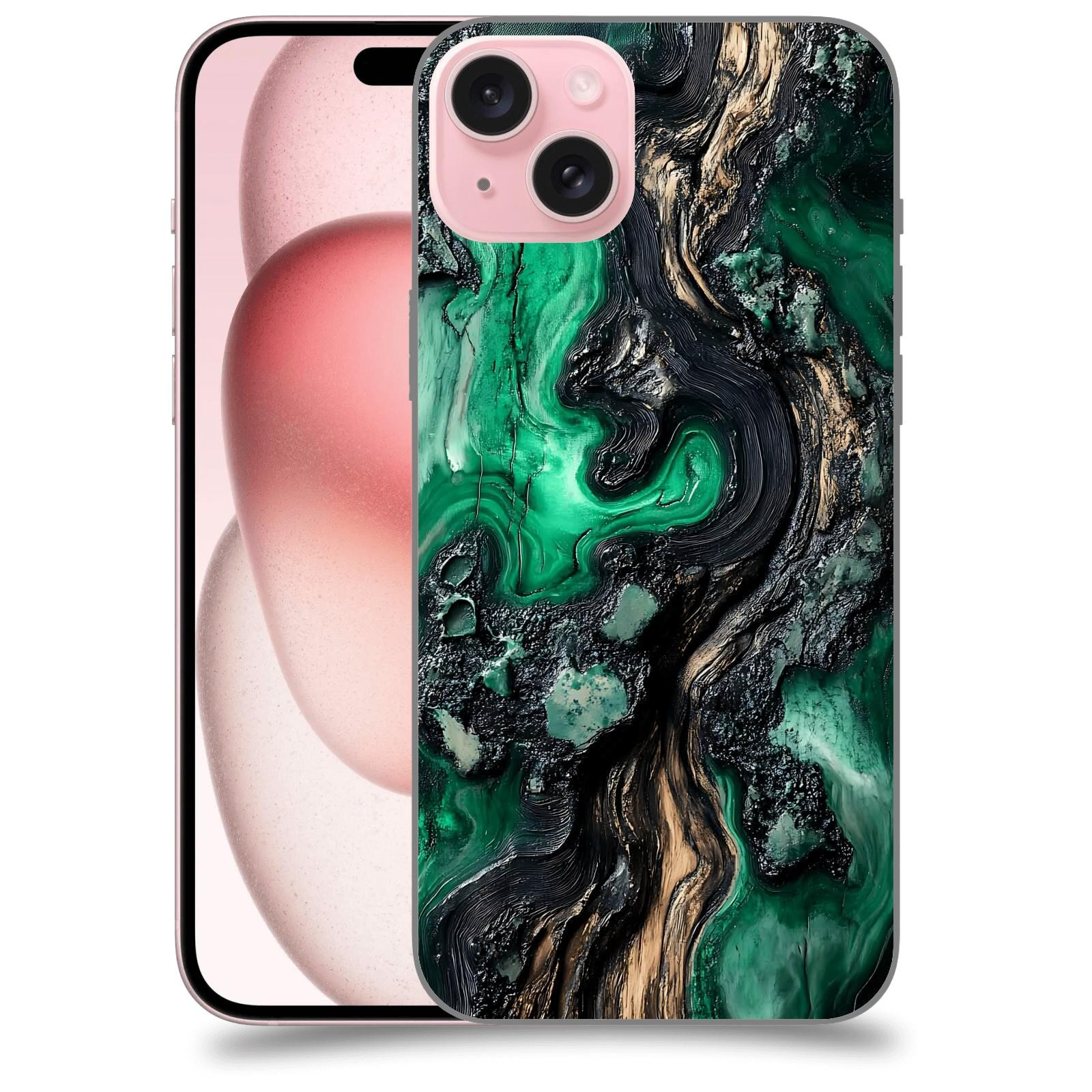ACOVER Kryt na mobil Apple iPhone 15 plus - Forest Wood III