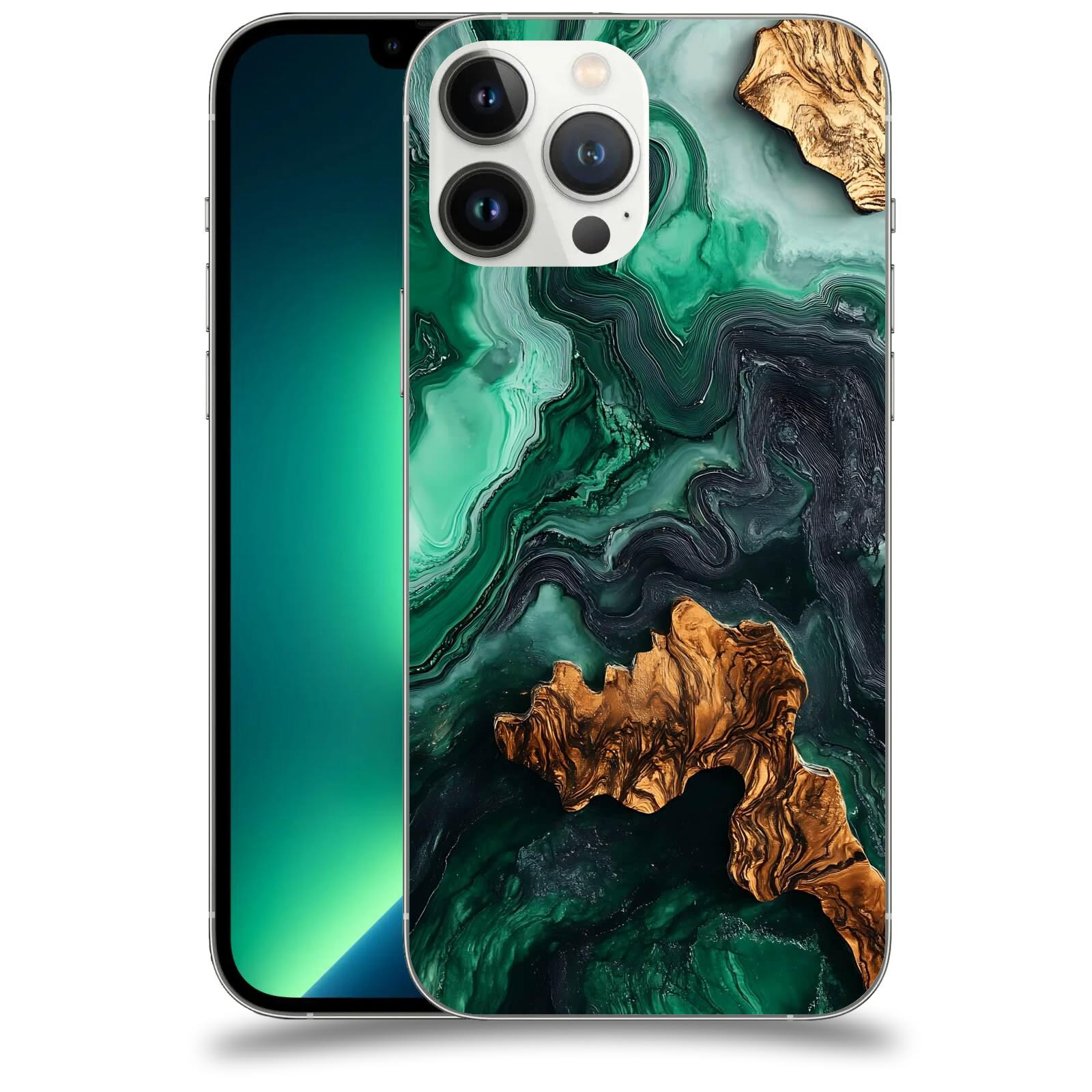 ACOVER Kryt na mobil Apple iPhone 13 Pro Max - Forest Wood IV