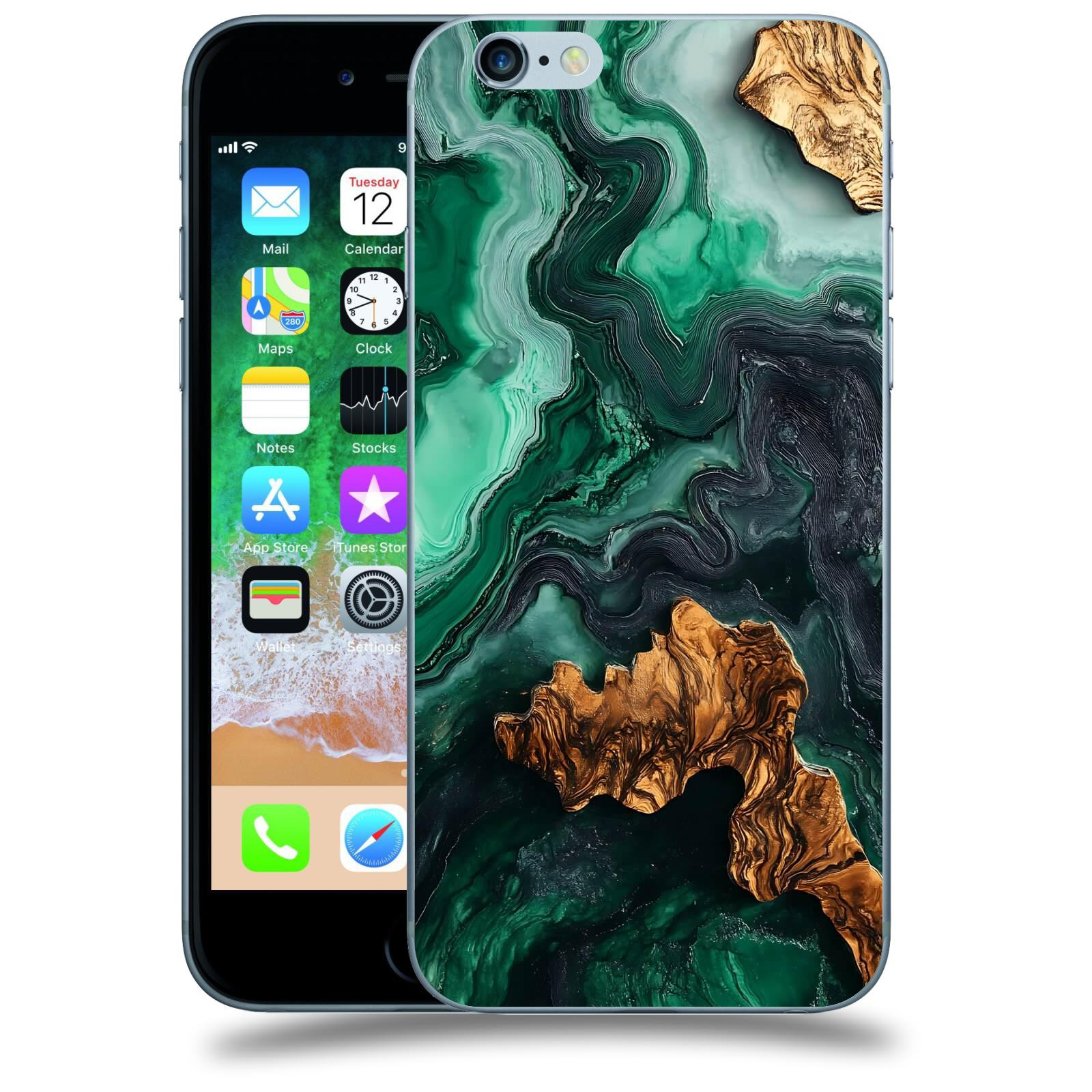 ACOVER Kryt na mobil Apple iPhone 6/6S - Forest Wood IV