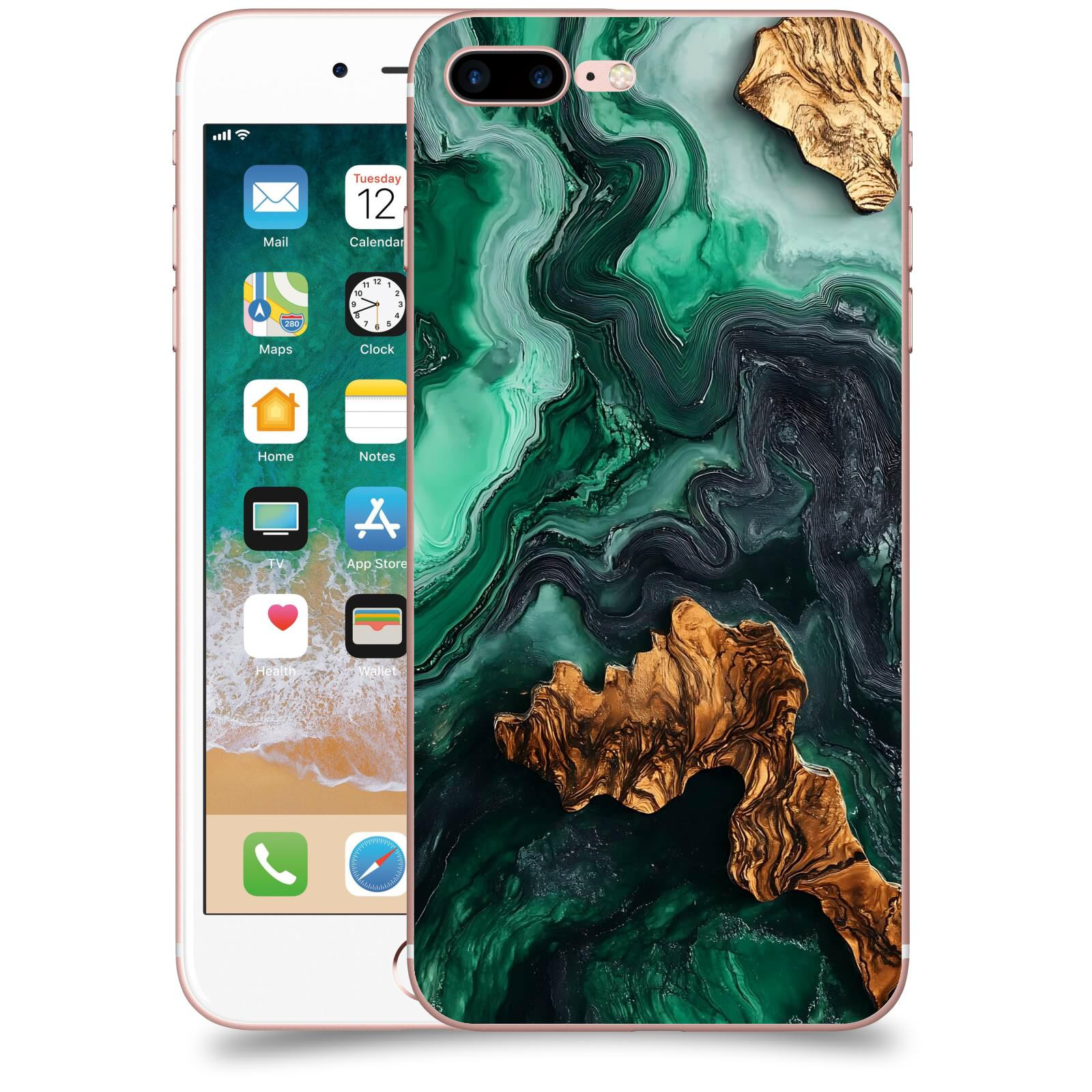 ACOVER Kryt na mobil Apple iPhone 7 Plus - Forest Wood IV