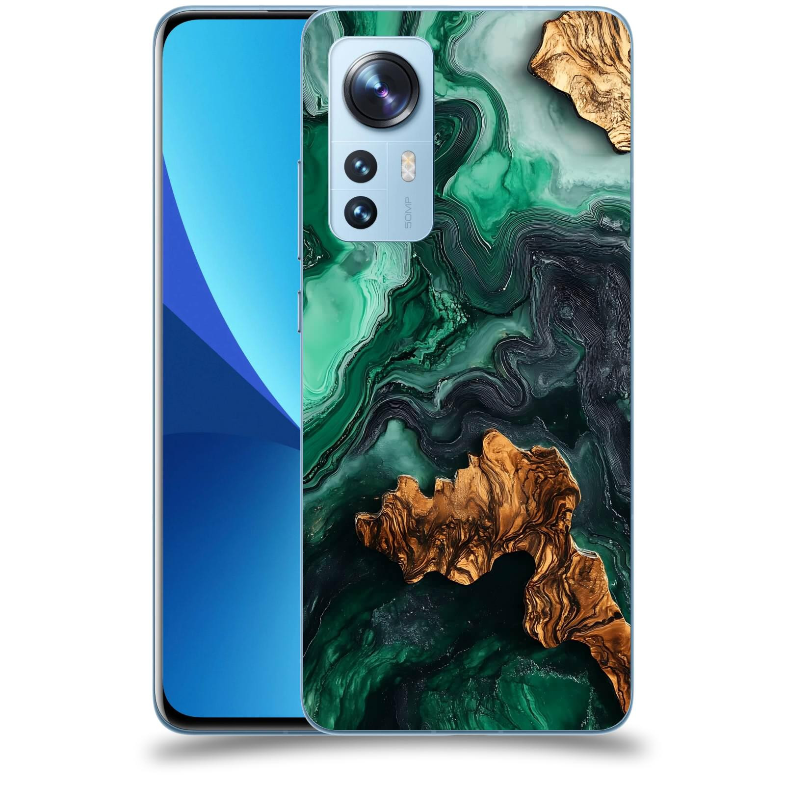 ACOVER Kryt na mobil Xiaomi 12X - Forest Wood IV