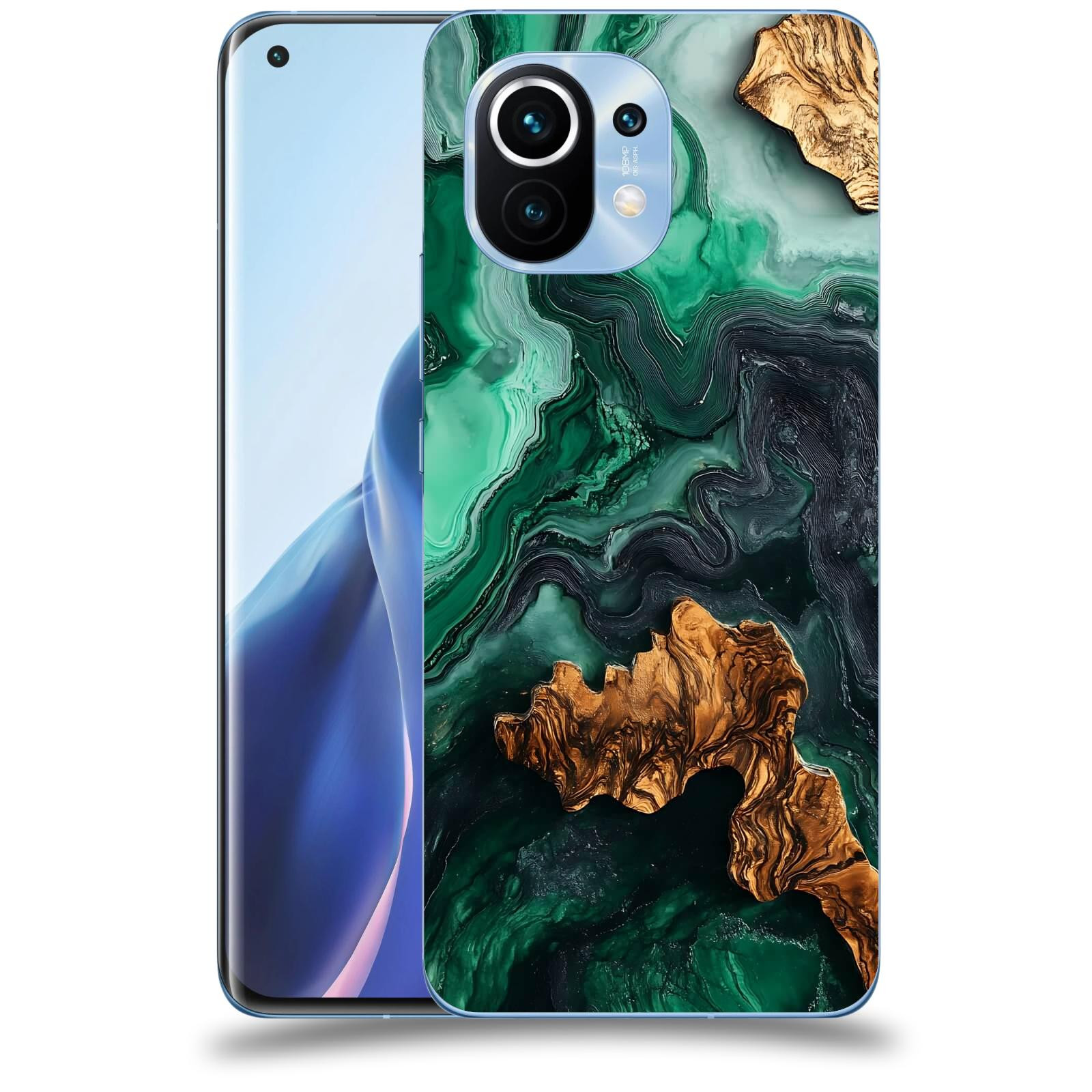 ACOVER Kryt na mobil Xiaomi Mi 11 - Forest Wood IV