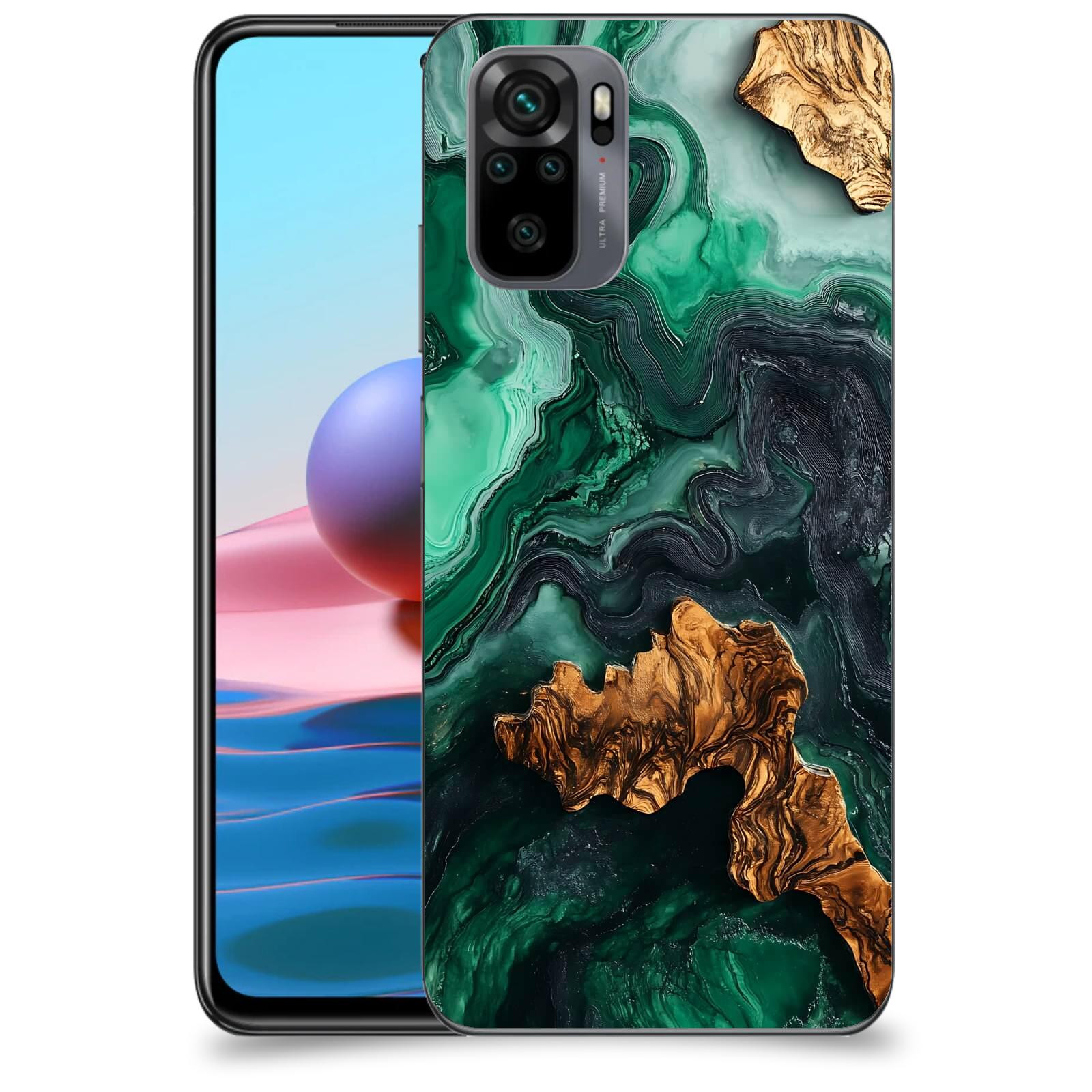 ACOVER Kryt na mobil Xiaomi Redmi Note 10 - Forest Wood IV
