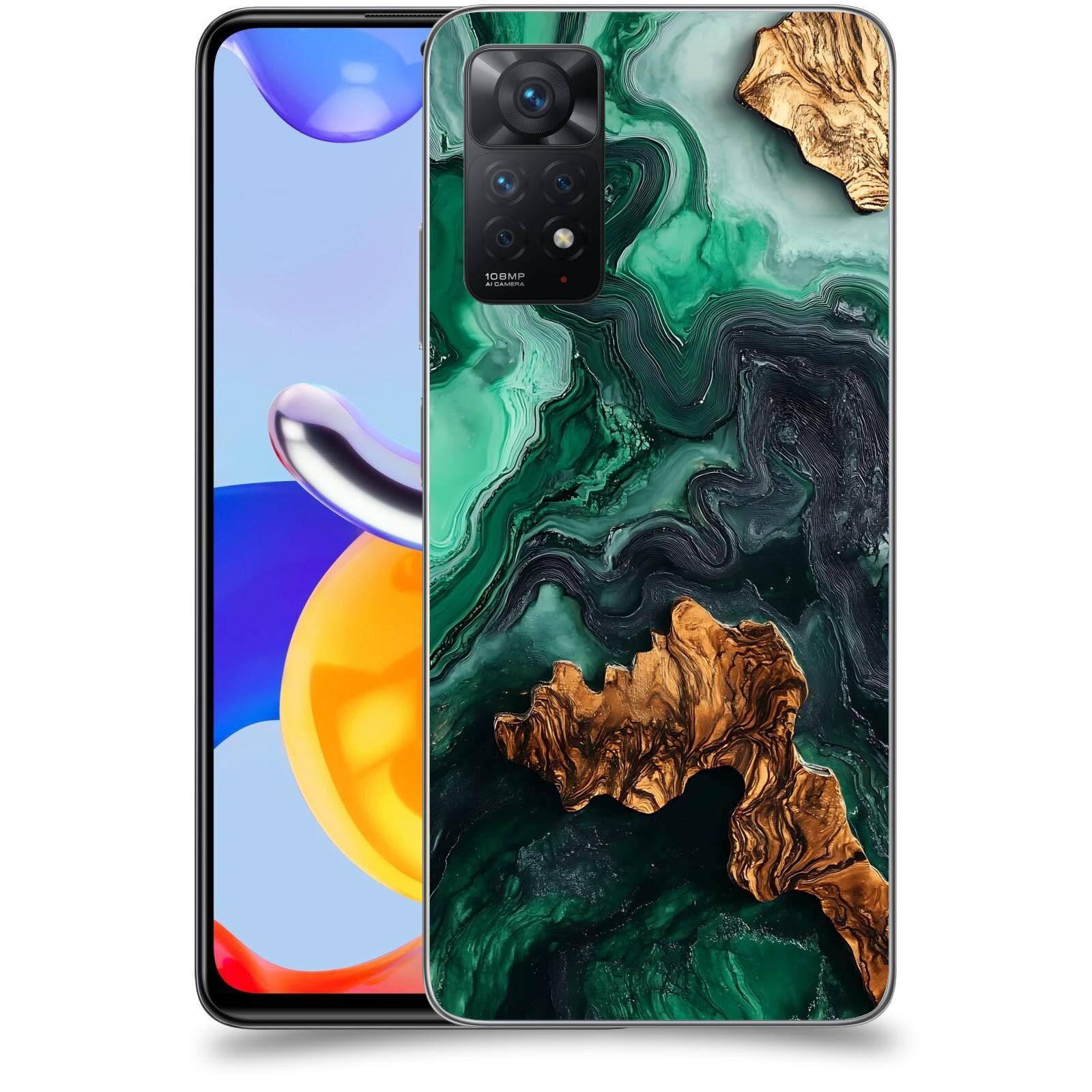 ACOVER Kryt na mobil Xiaomi Redmi Note 11 Pro - Forest Wood IV