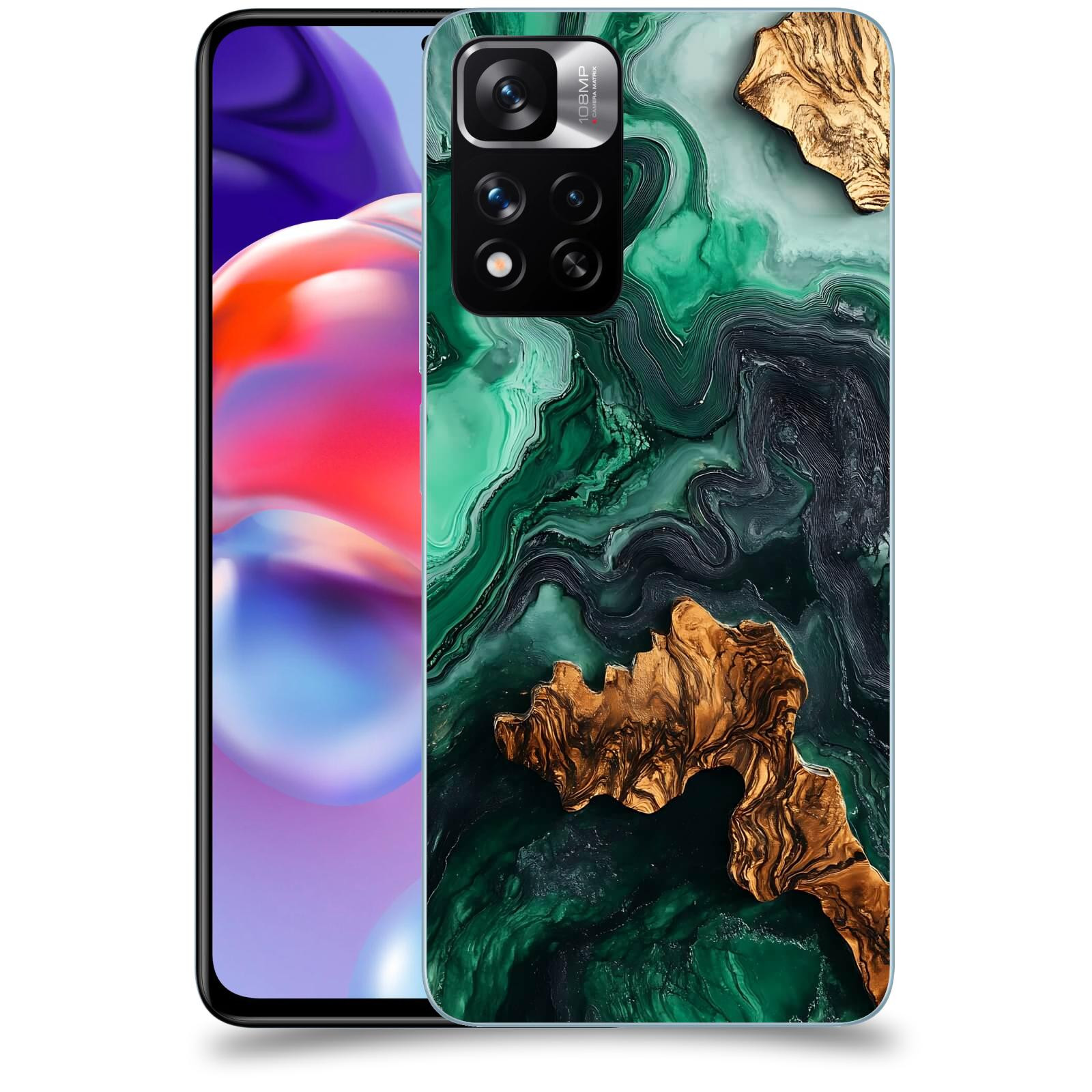 ACOVER Kryt na mobil Xiaomi Redmi Note 11 Pro+ 5G - Forest Wood IV