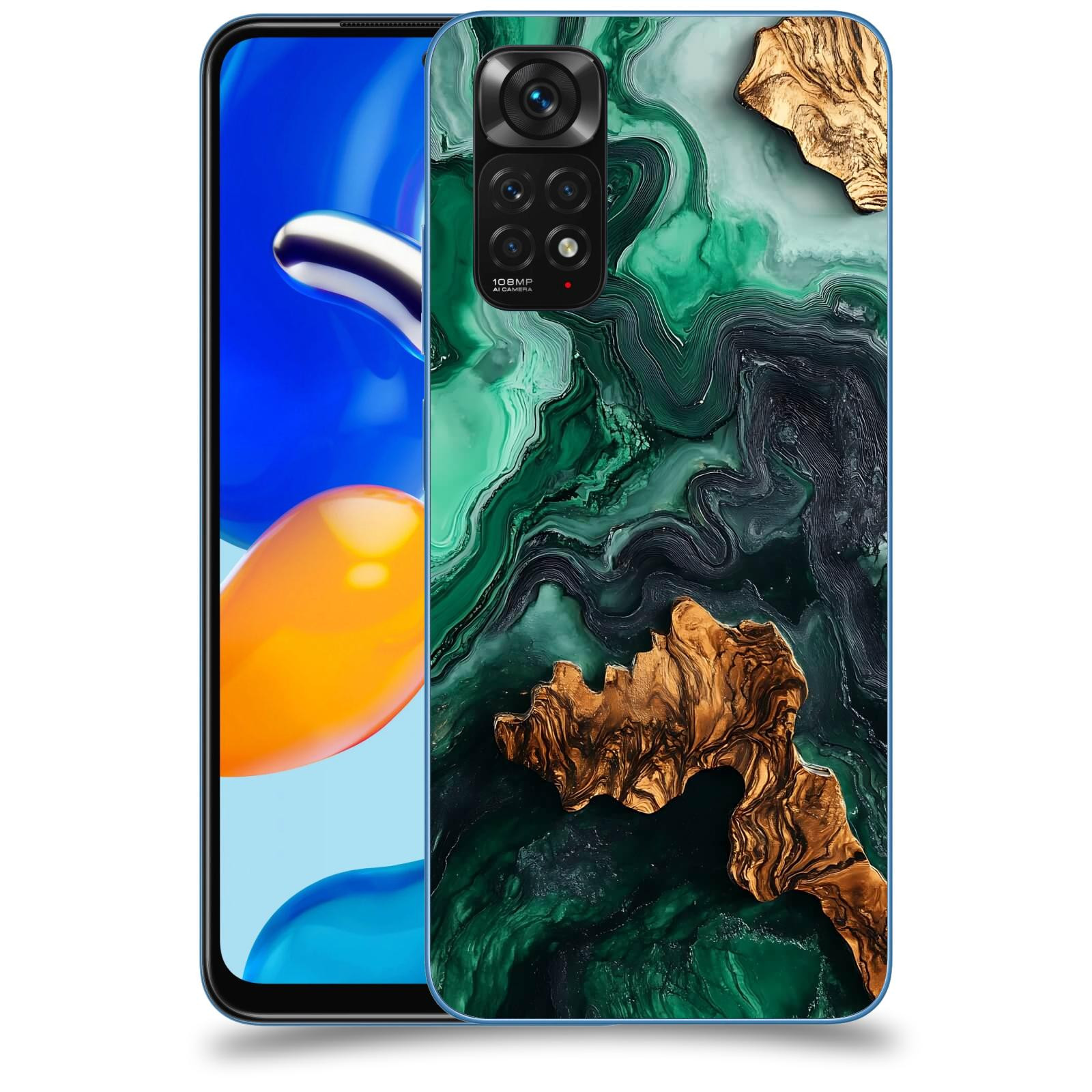 ACOVER Kryt na mobil Xiaomi Redmi Note 11S - Forest Wood IV