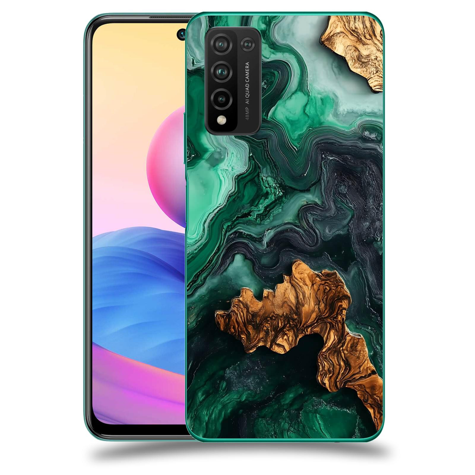 ACOVER Kryt na mobil Honor 10X Lite - Forest Wood IV