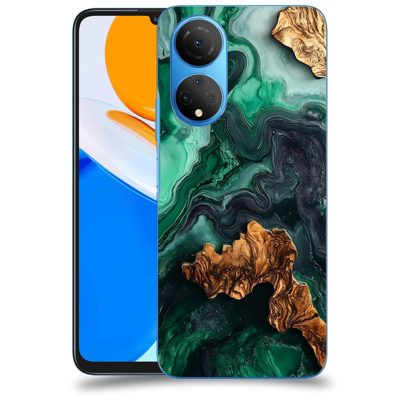 ACOVER Kryt na mobil Honor X7 - Forest Wood IV