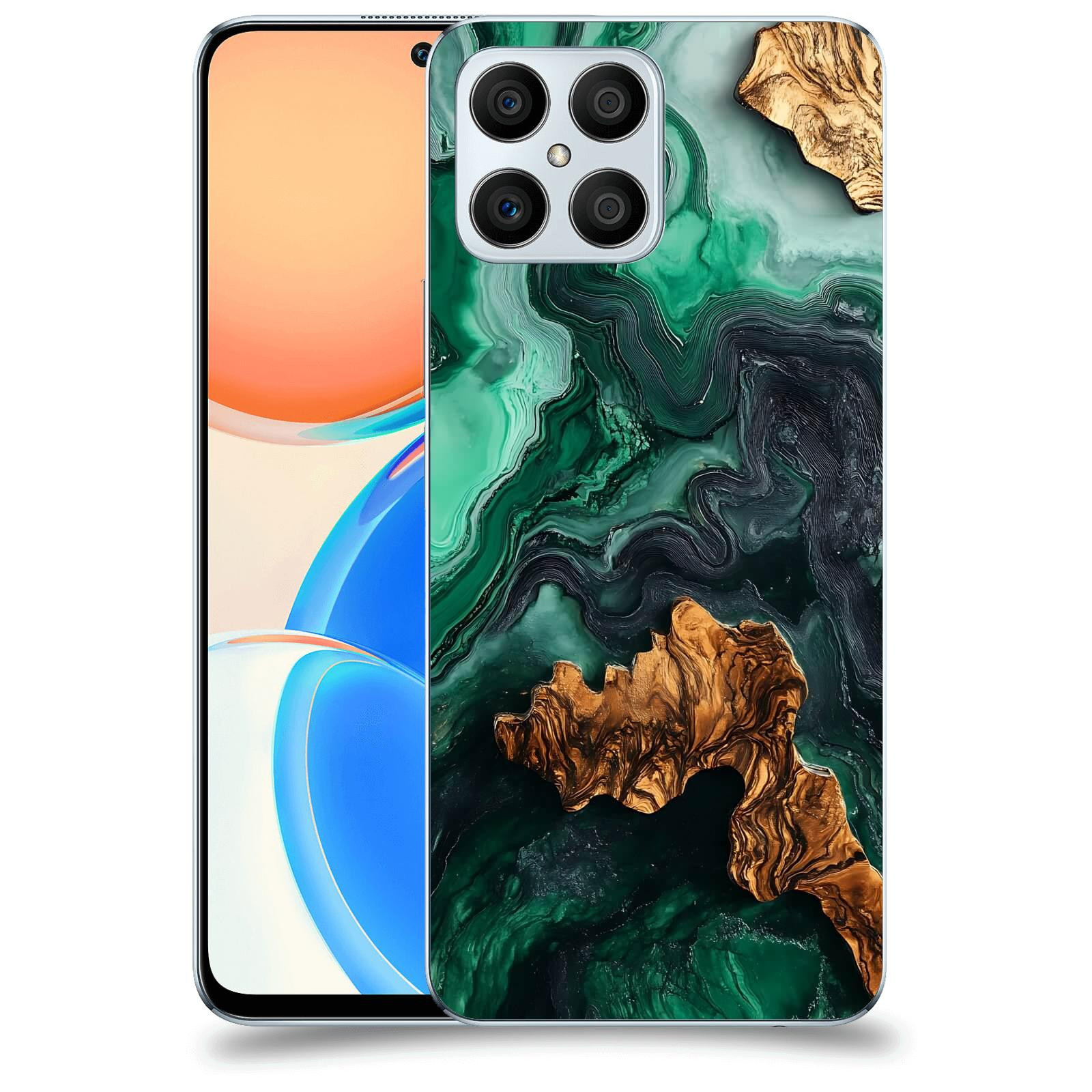 ACOVER Kryt na mobil Honor X8 5G - Forest Wood IV