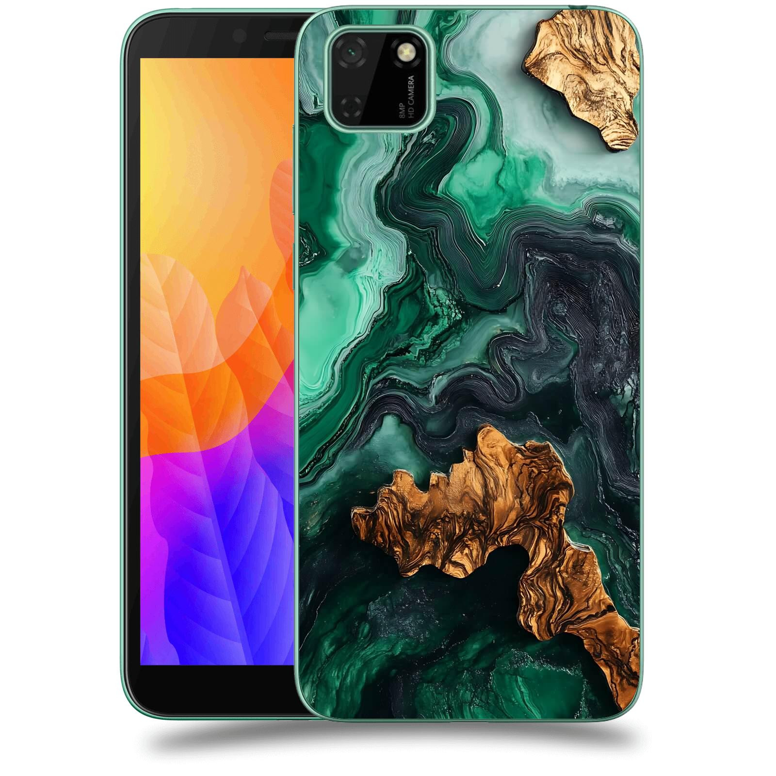 ACOVER Kryt na mobil Huawei Y5P - Forest Wood IV