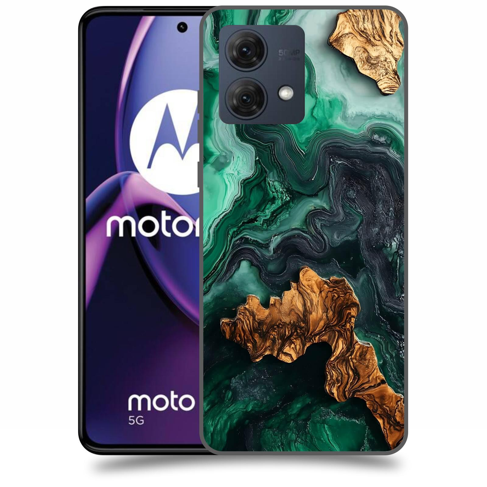ACOVER Kryt na mobil Motorola Moto G84 5G - Forest Wood IV