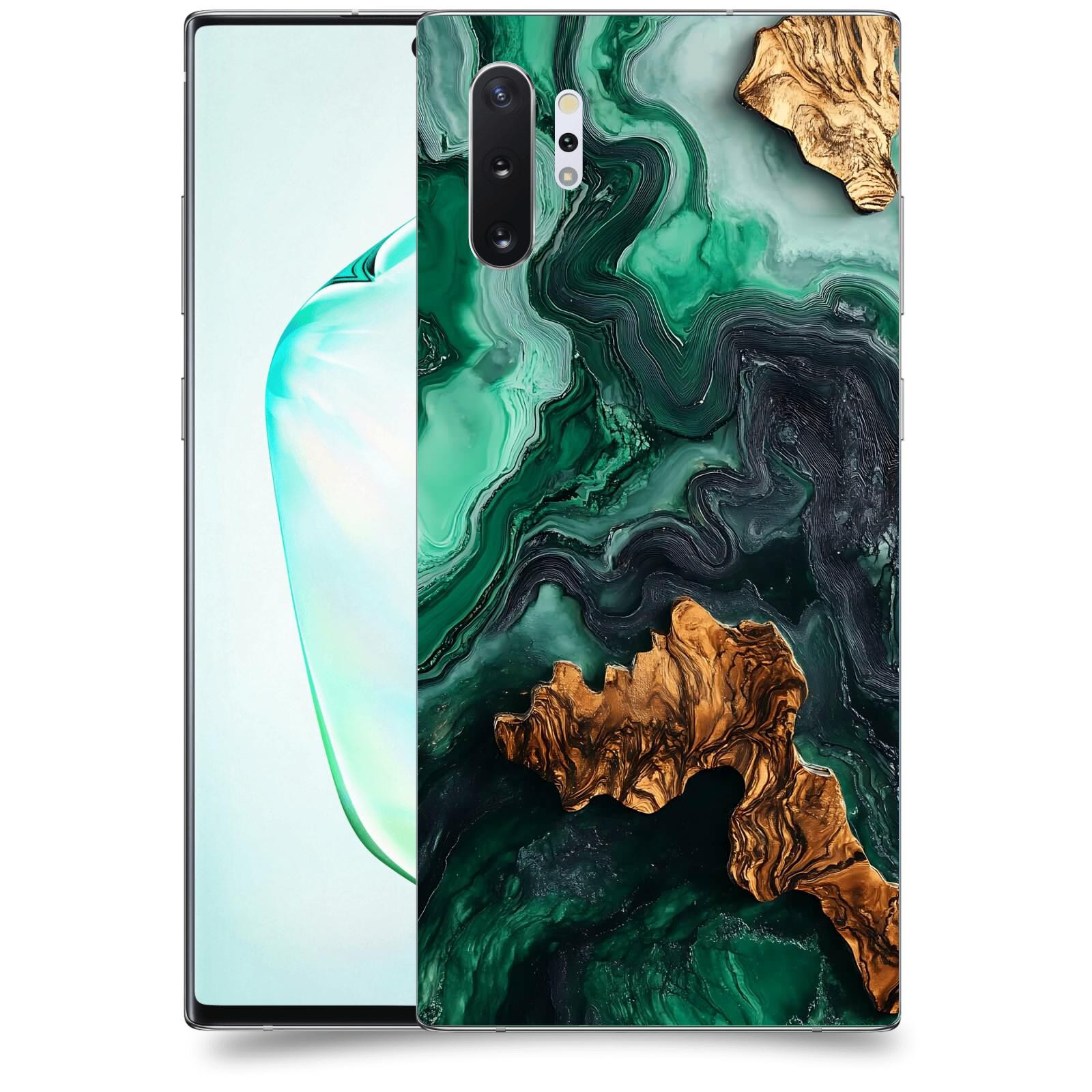 ACOVER Kryt na mobil Samsung Galaxy Note 10+ N975F - Forest Wood IV