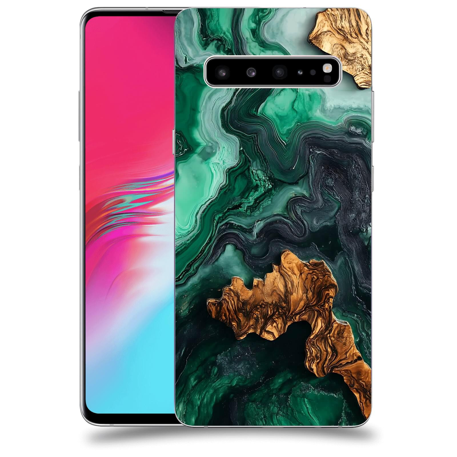 ACOVER Kryt na mobil Samsung Galaxy S10 G973 - Forest Wood IV