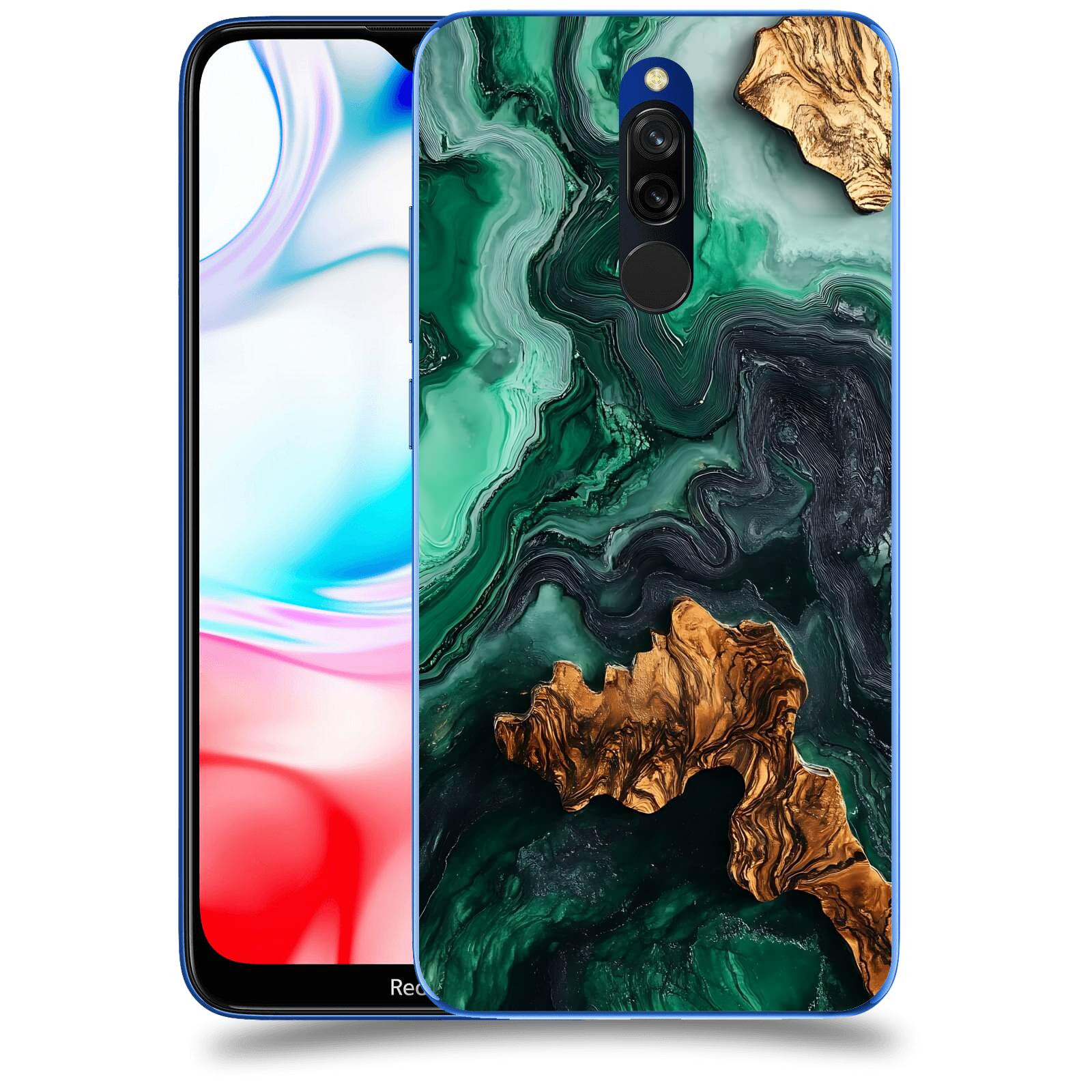 ACOVER Kryt na mobil Xiaomi Redmi 8 - Forest Wood IV