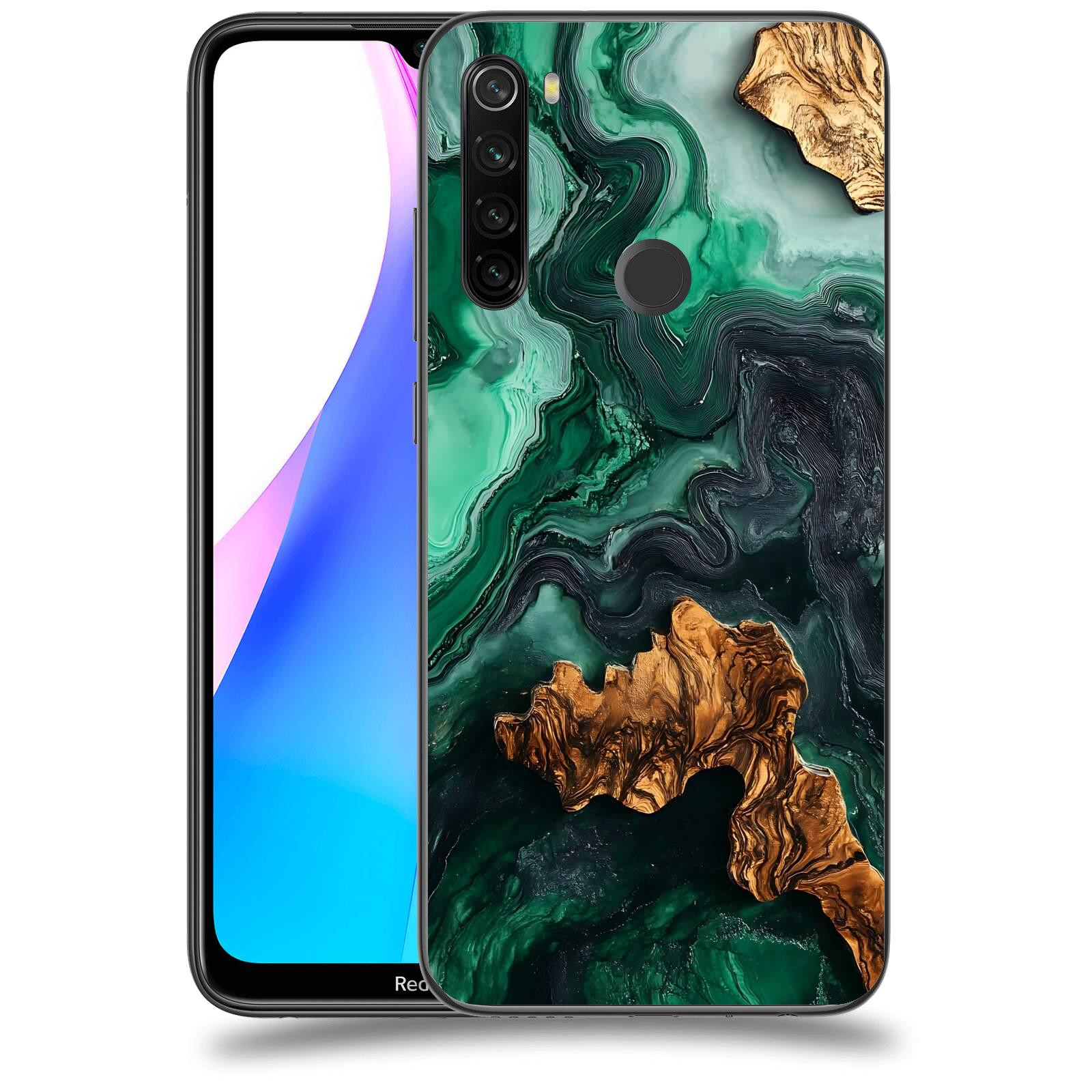 ACOVER Kryt na mobil Xiaomi Redmi Note 8T - Forest Wood IV