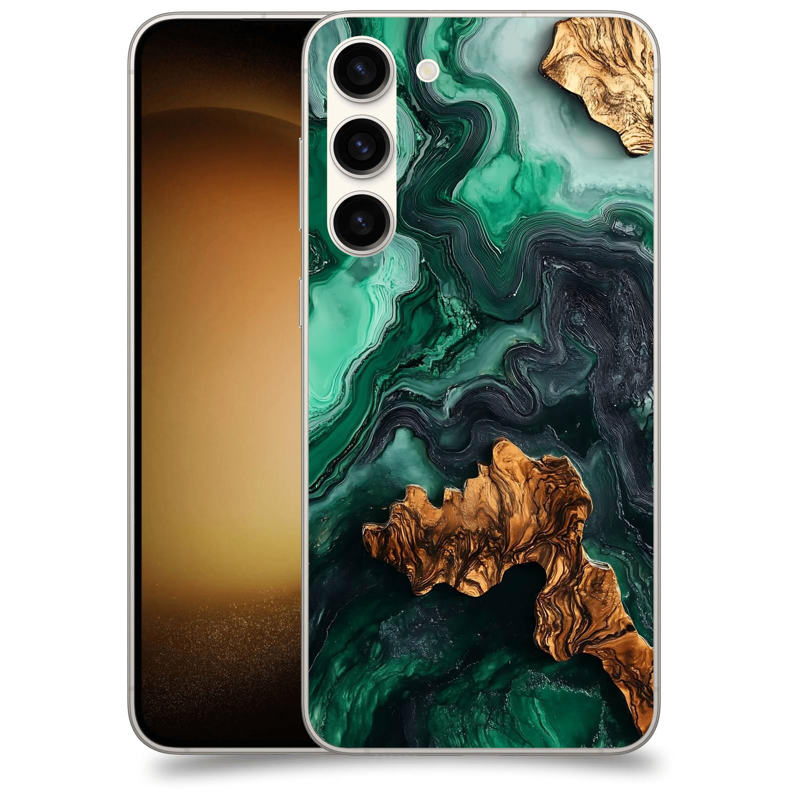 ACOVER Kryt na mobil Samsung Galaxy S23+ 5G - Forest Wood IV