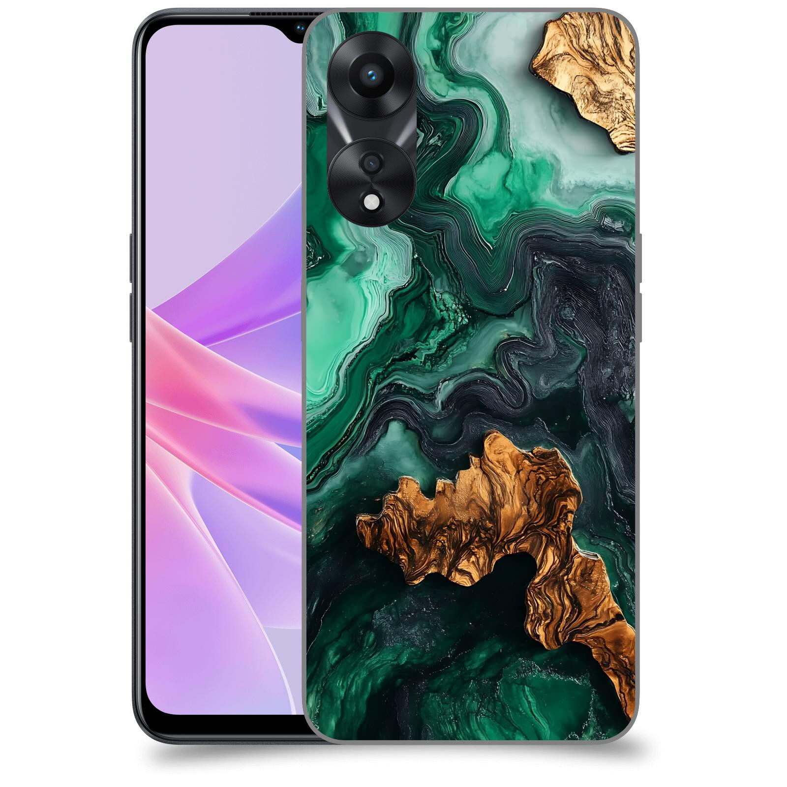 ACOVER Kryt na mobil OPPO A78 5G - Forest Wood IV