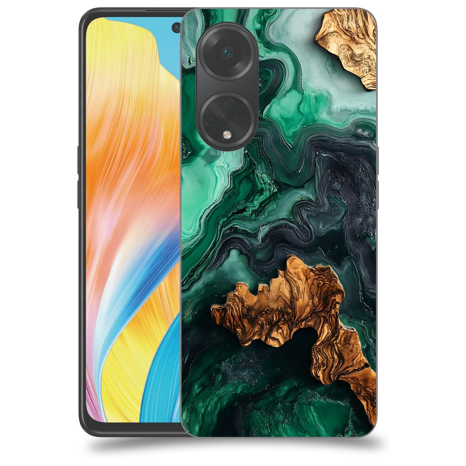 ACOVER Kryt na mobil OPPO A98 5G - Forest Wood IV