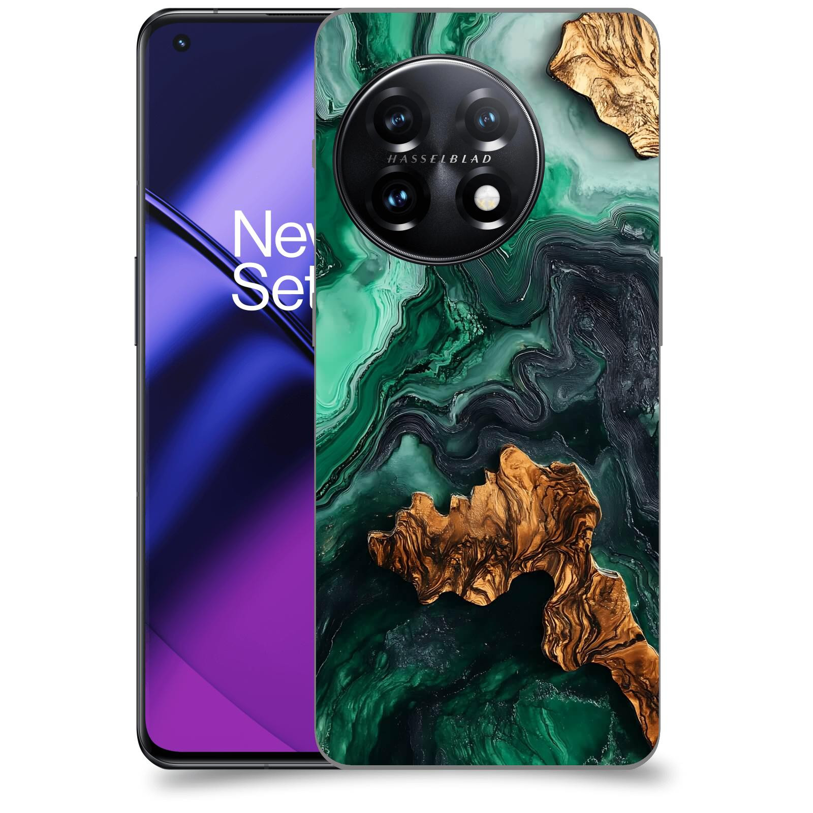 ACOVER Kryt na mobil OnePlus 11 5G - Forest Wood IV