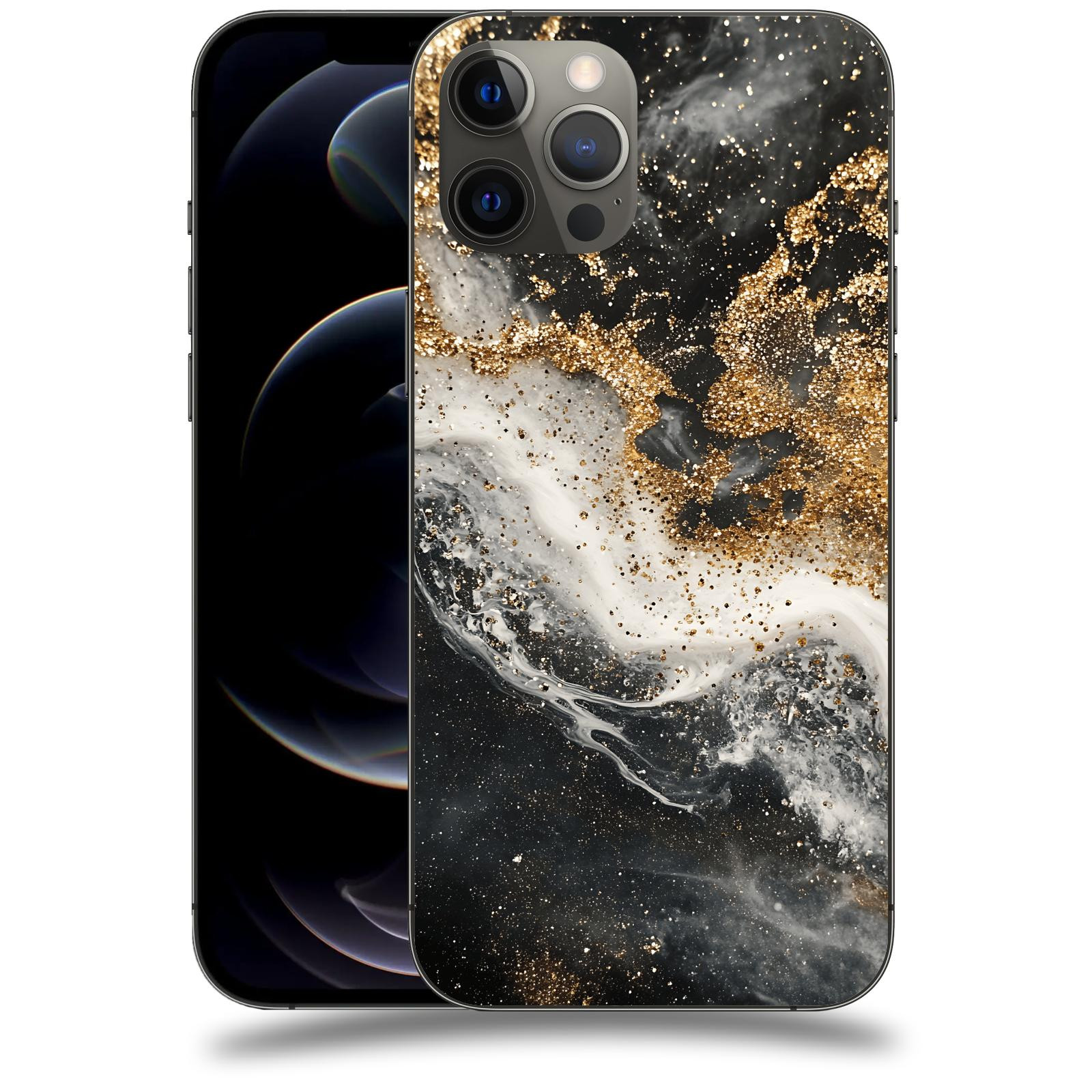 ACOVER Kryt na mobil Apple iPhone 12 Pro Max - Liquid Gold I