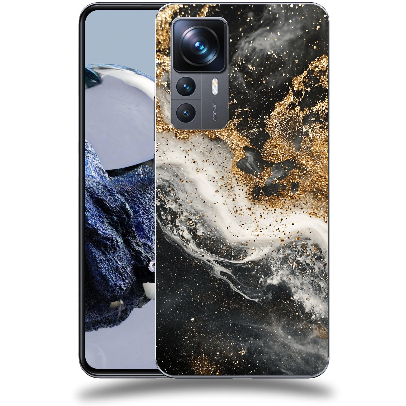 ACOVER Kryt na mobil Xiaomi 12T Pro - Liquid Gold I