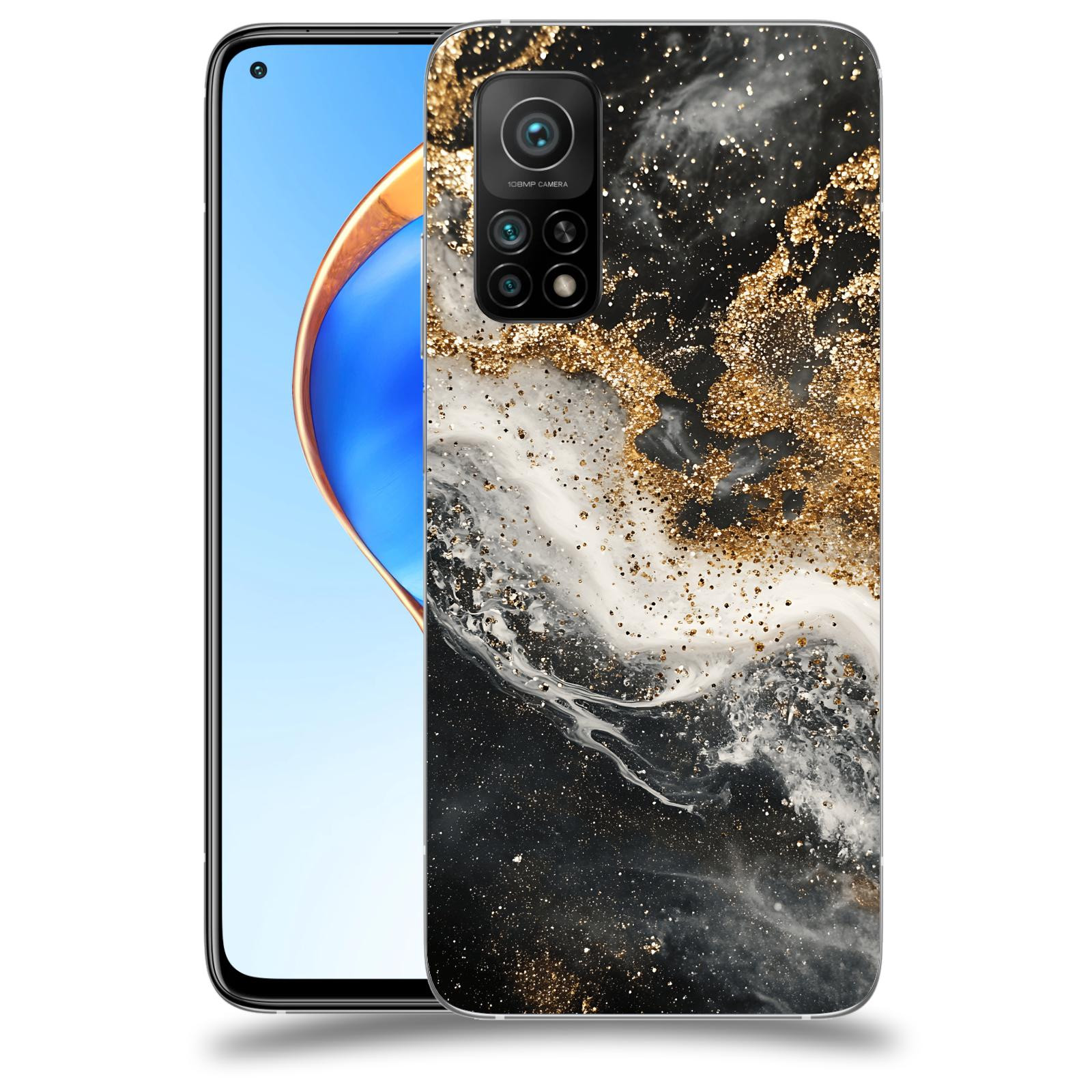 ACOVER Kryt na mobil Xiaomi Mi 10T Pro - Liquid Gold I