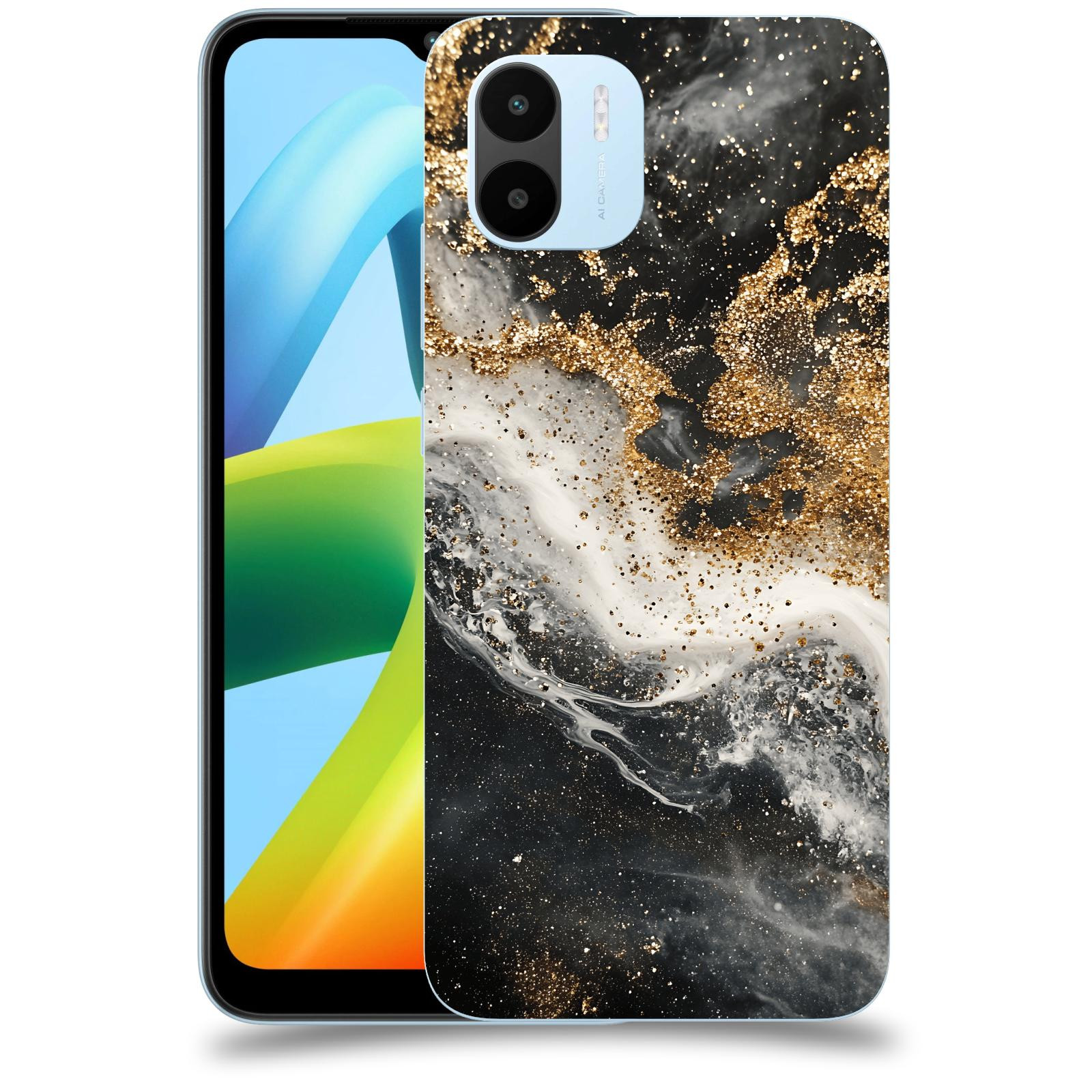 ACOVER Kryt na mobil Xiaomi Redmi A1 - Liquid Gold I