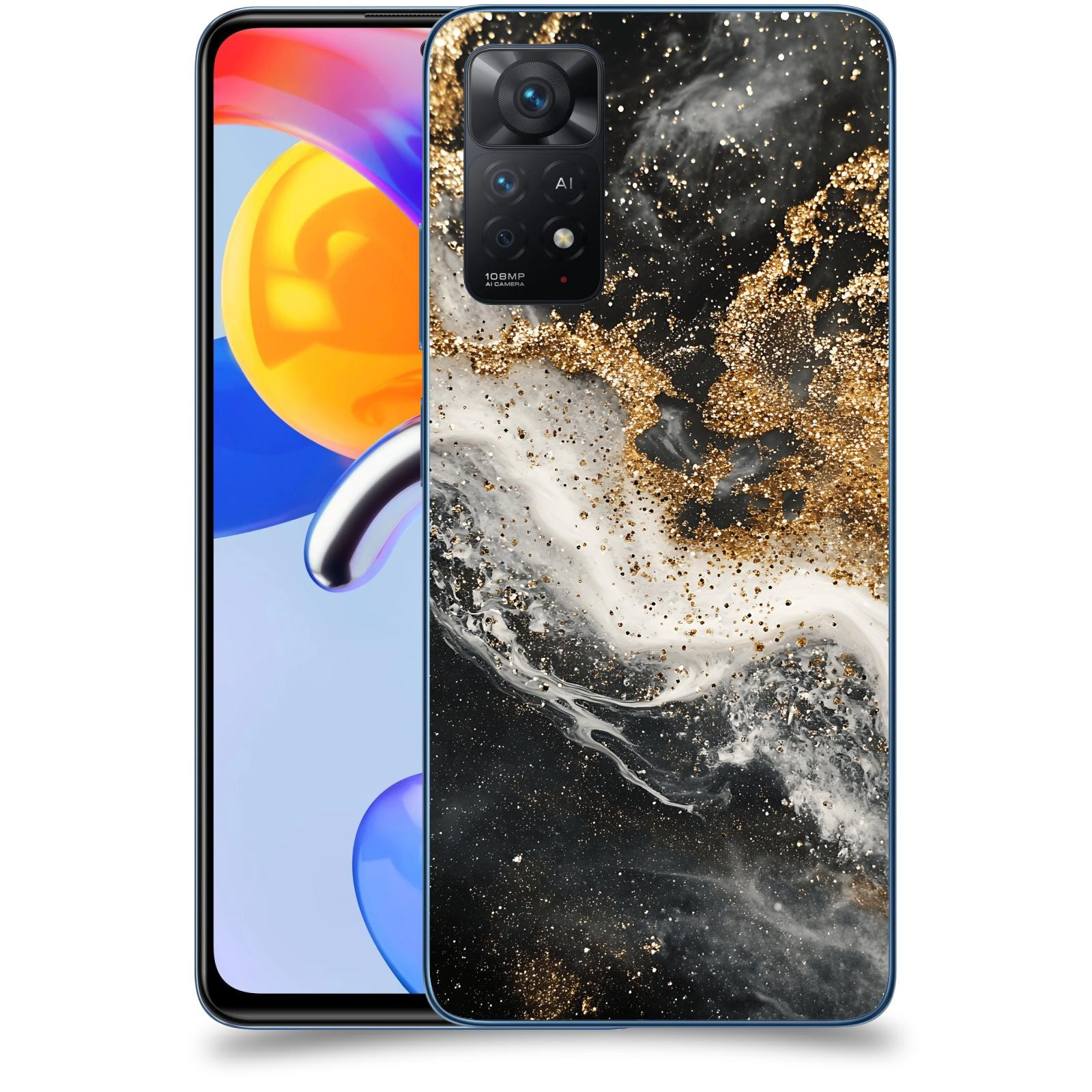 ACOVER Kryt na mobil Xiaomi Redmi Note 11 Pro 5G - Liquid Gold I