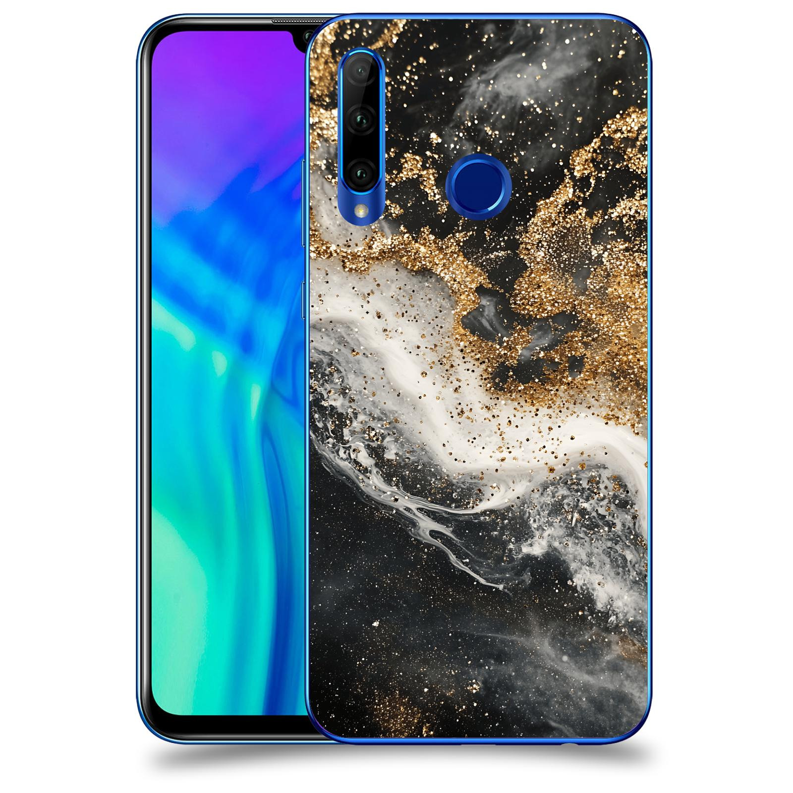 ACOVER Kryt na mobil Honor 20 Lite - Liquid Gold I