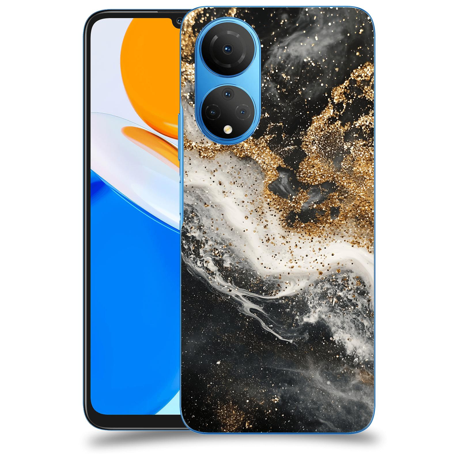 ACOVER Kryt na mobil Honor X7 - Liquid Gold I