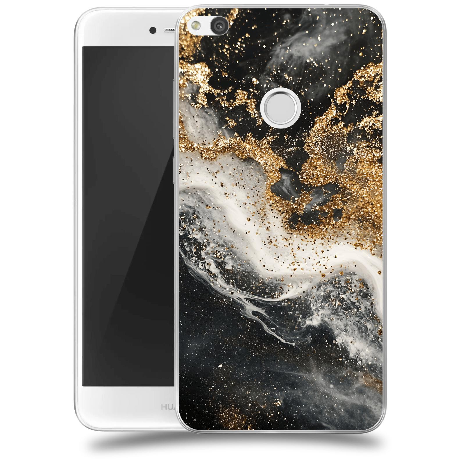 ACOVER Kryt na mobil Huawei P9 Lite 2017 - Liquid Gold I