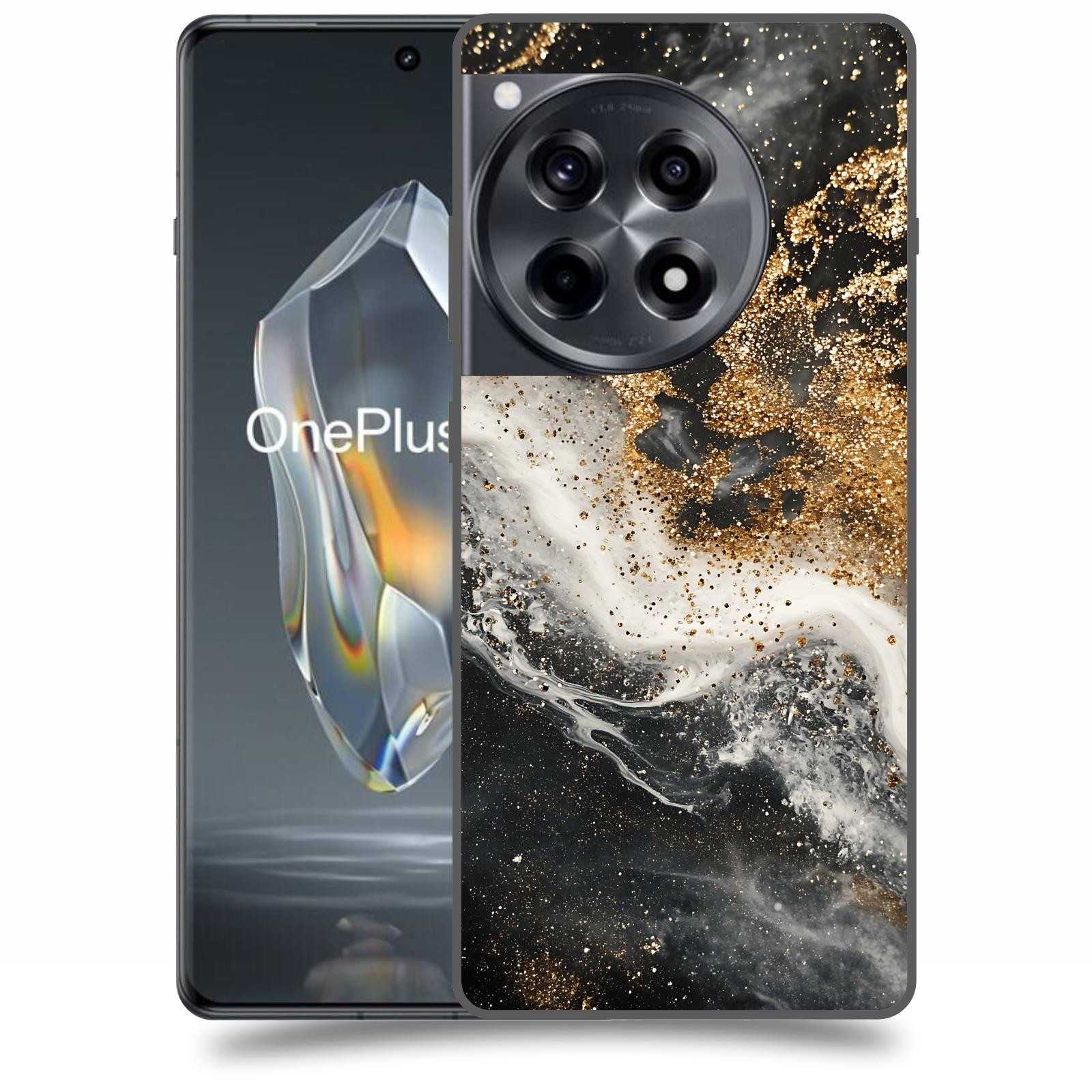 ACOVER Kryt na mobil OnePlus 12 - Liquid Gold I