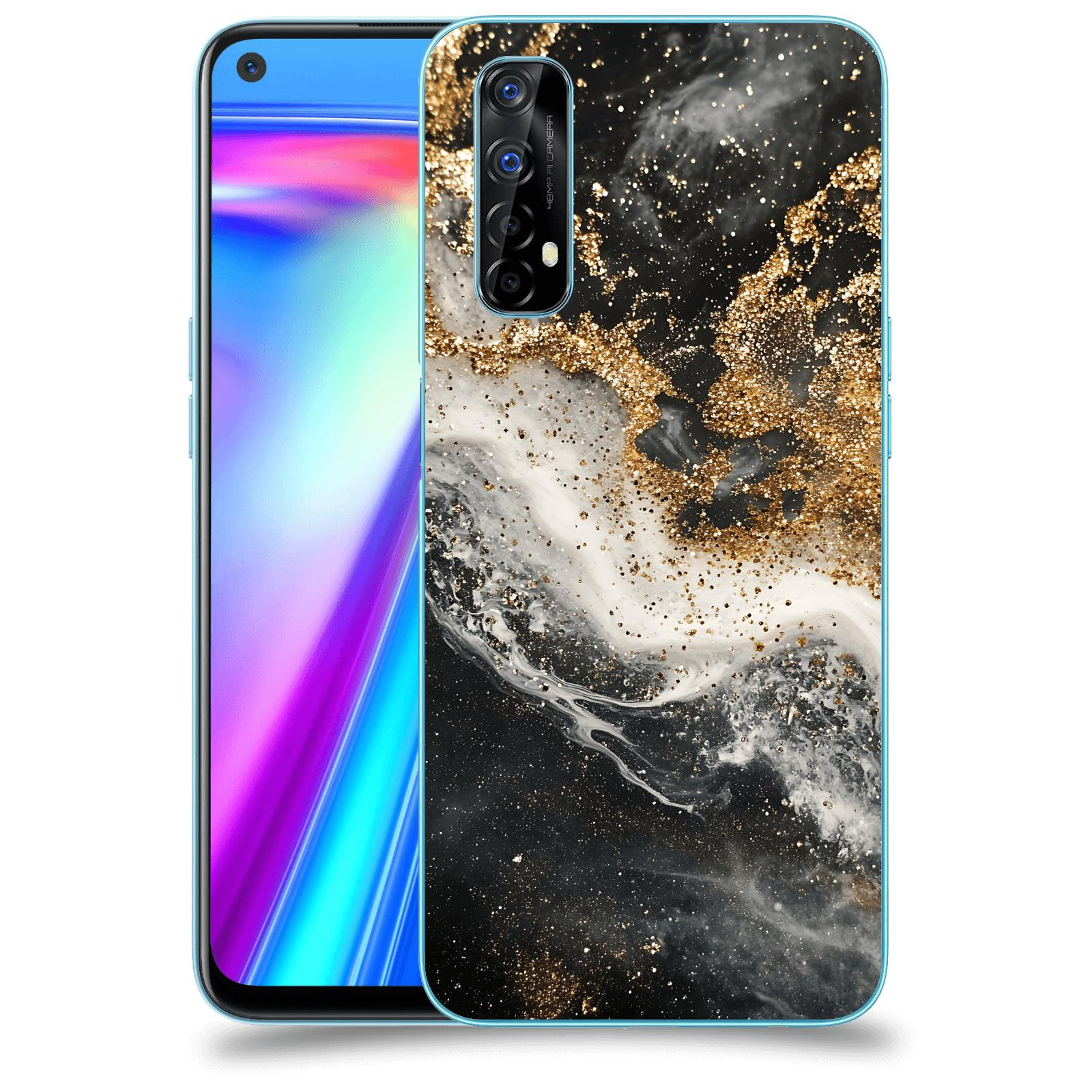 ACOVER Kryt na mobil Realme 7 - Liquid Gold I