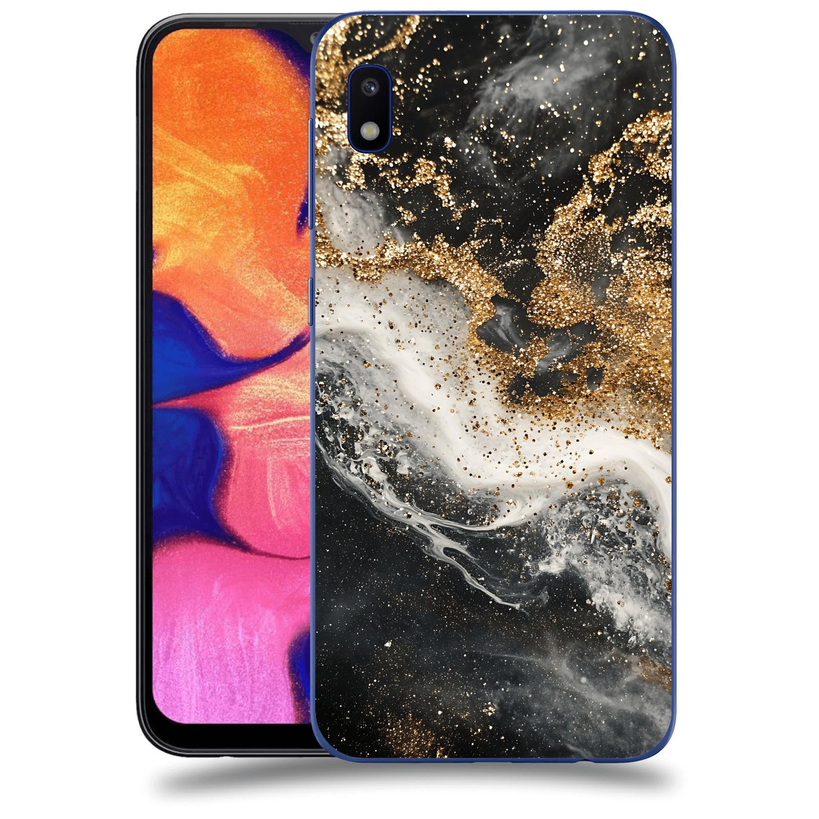 ACOVER Kryt na mobil Samsung Galaxy A10 A105F - Liquid Gold I