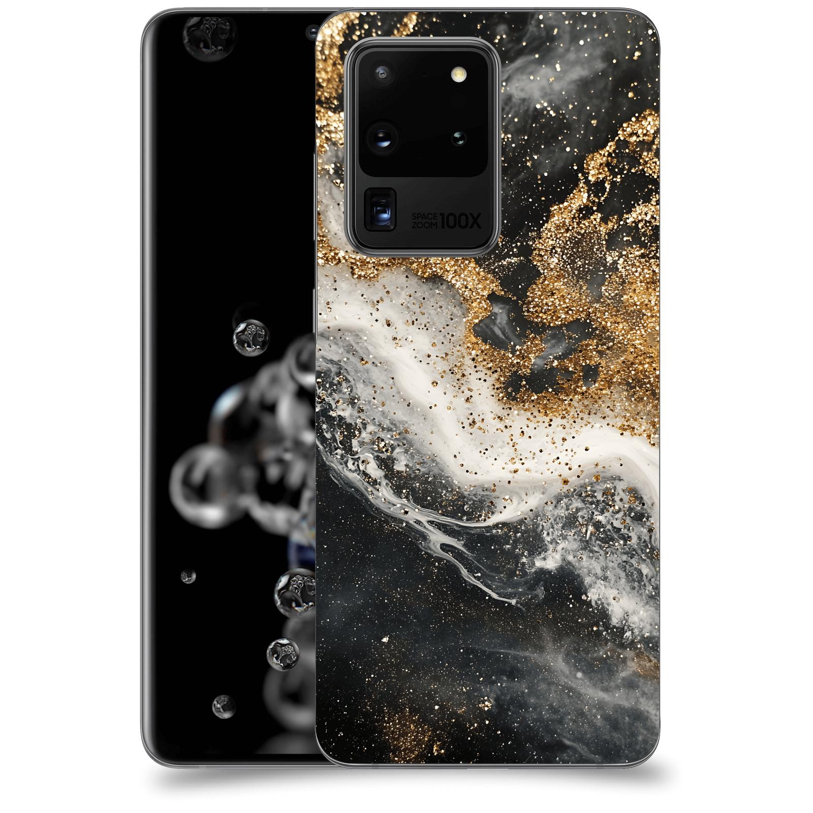 ACOVER Kryt na mobil Samsung Galaxy S20 Ultra 5G G988F - Liquid Gold I