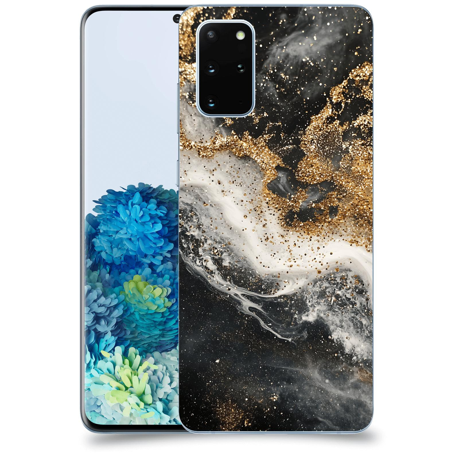 ACOVER Kryt na mobil Samsung Galaxy S20+ G985F - Liquid Gold I